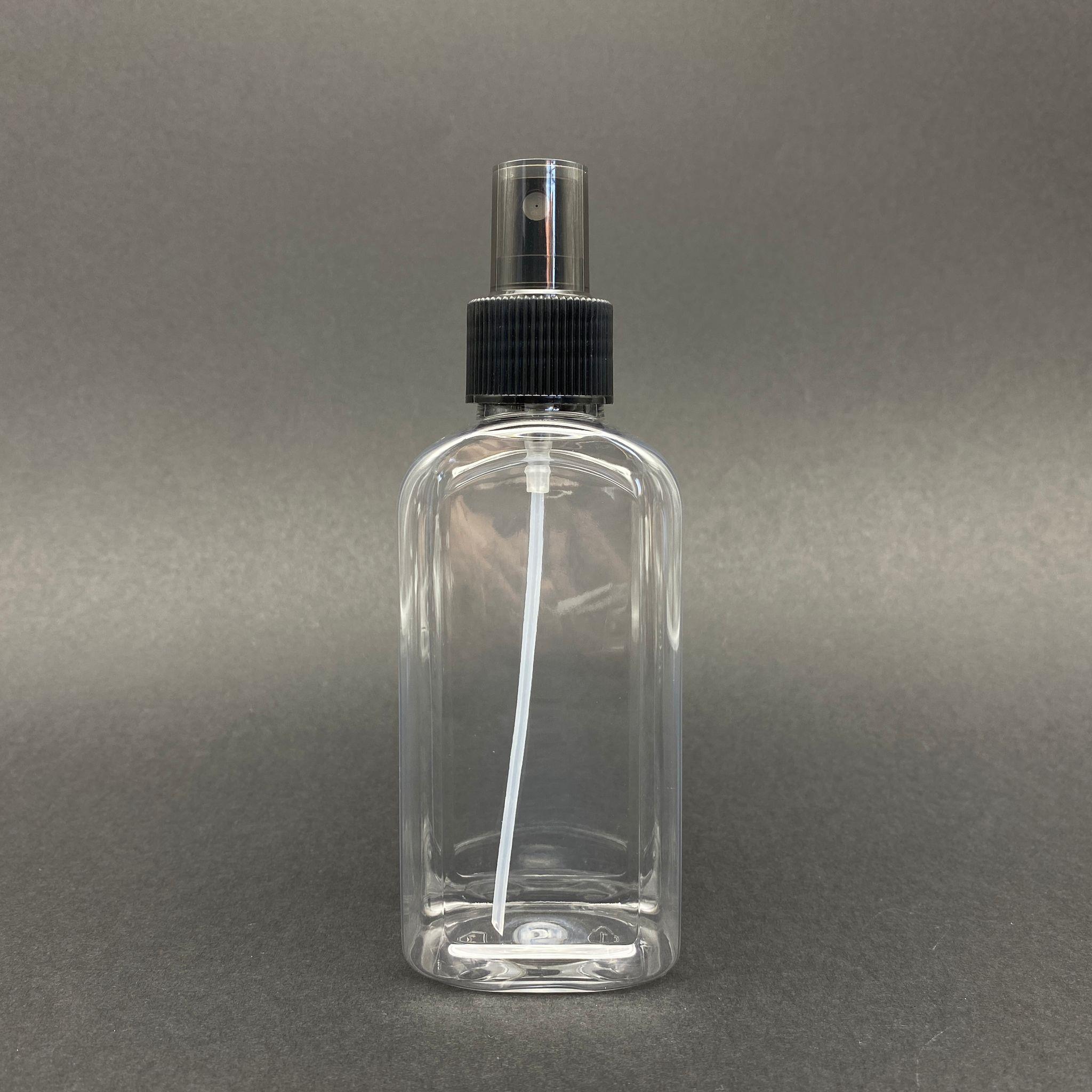 140 CC YASSI ŞİŞE - SİYAH SPREYLİ - 140 ML YASSI PLASTİK FISFISLI ŞİŞE