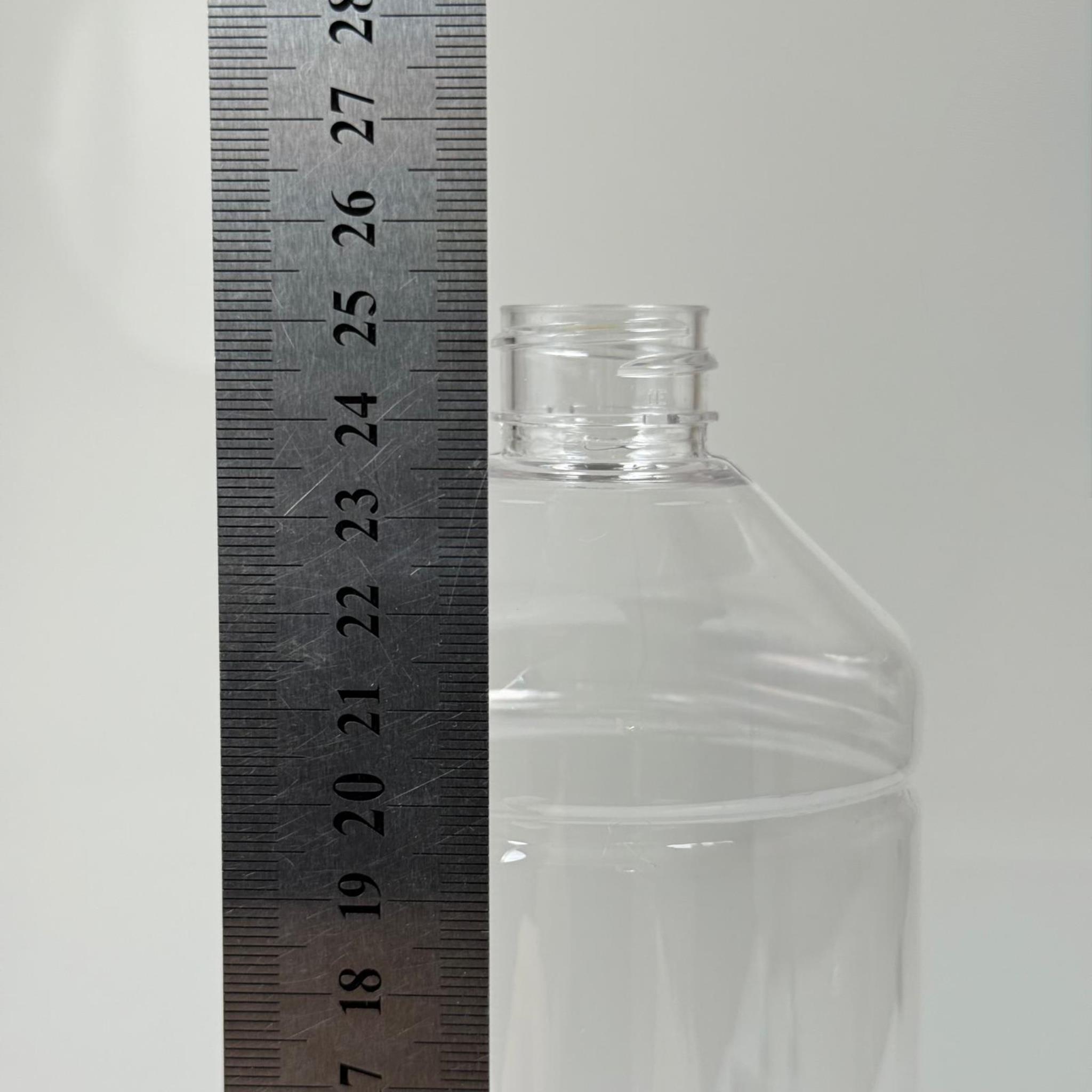 1000 CC DÜZ MODEL PET ŞİŞE (28 AĞIZ) - 1 LİTRE PET ŞİŞE - KAPAKSIZ