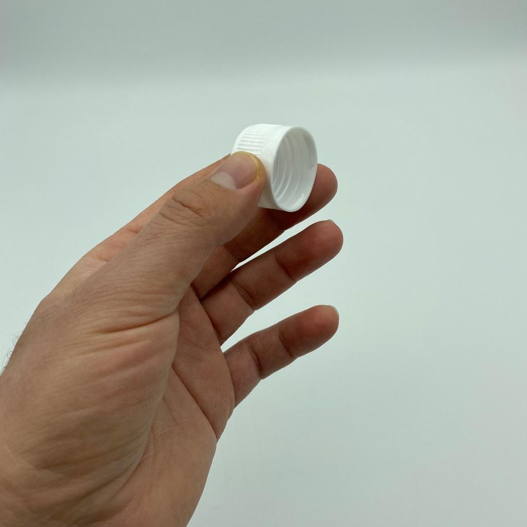 28 MM MEŞRUBAT KAPAĞI BEYAZ - KOLA VE MEŞRUBAT ŞİŞELERİ İÇİN PLASTİK KAPAK