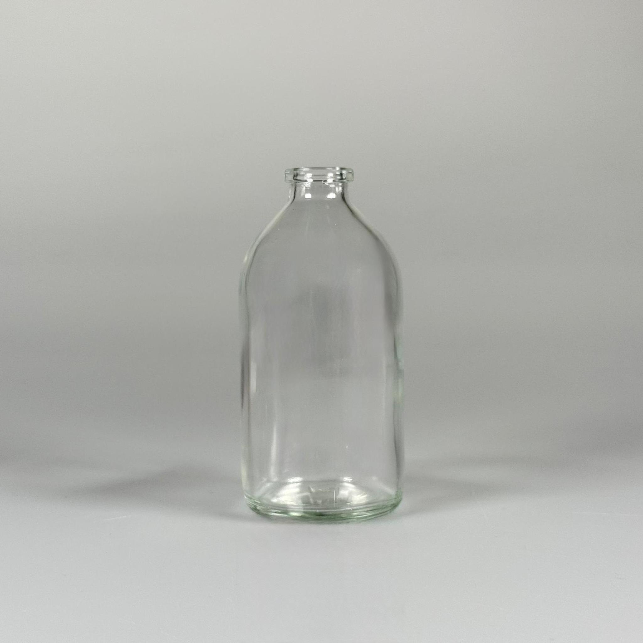 ŞİŞECAM 742610FL ECZA SERUM ŞİŞESİ - 100 ML ŞEFFAF PENİSİLİN FLAKON ŞİŞESİ