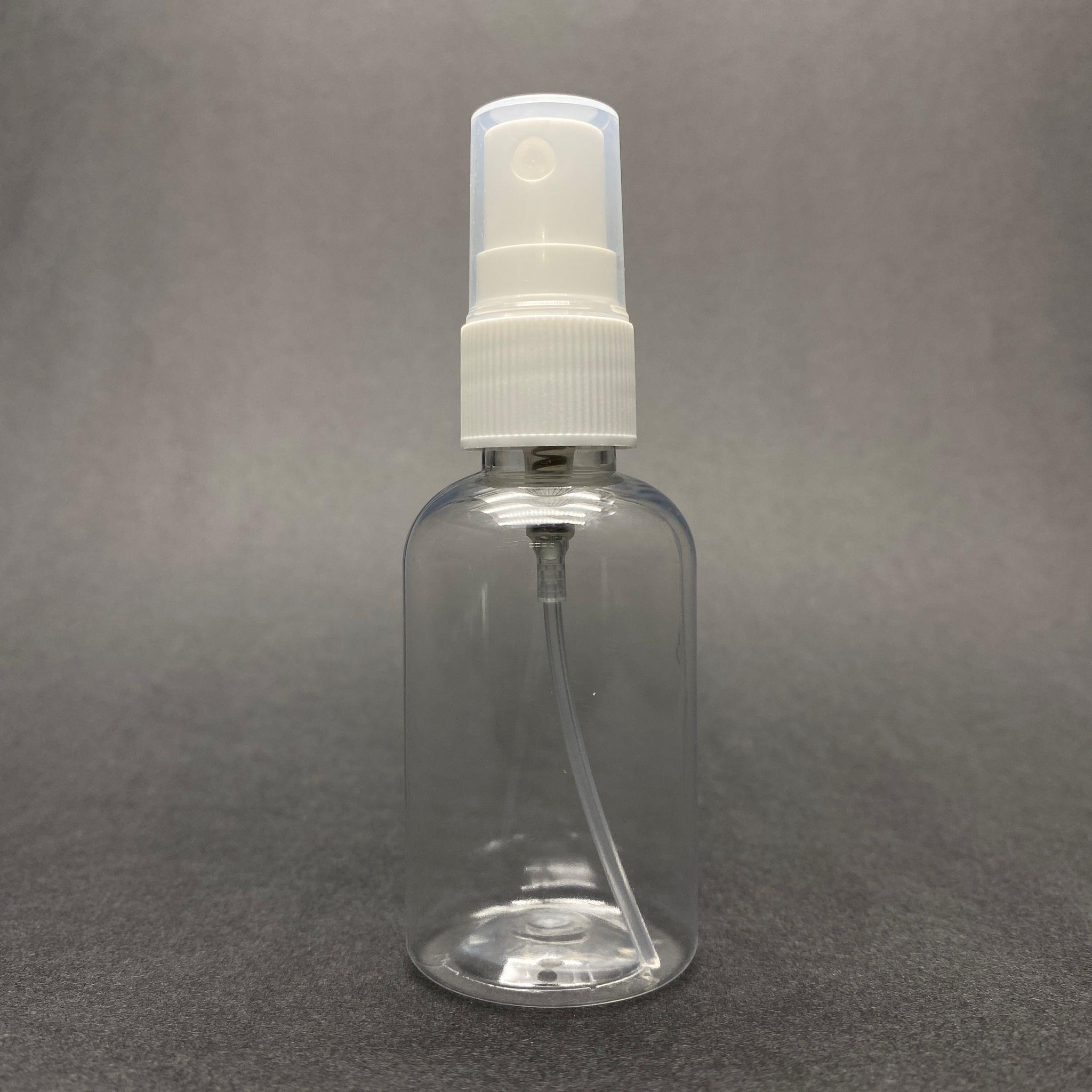 40 CC TOMBUL MODEL PLASTİK ŞİŞE - BEYAZ SPREYLİ - 40 ML SPREYLİ PET ŞİŞE