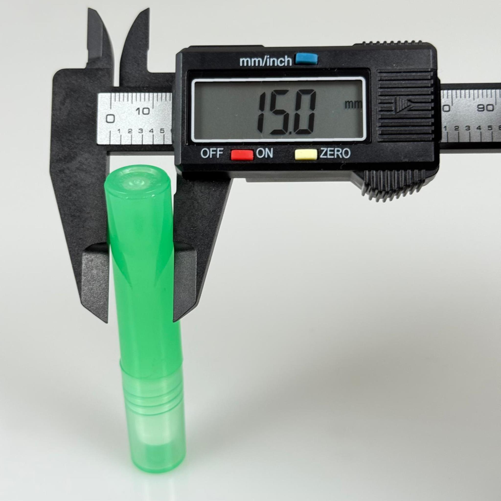 2,5 CC PLASTİK ROLL-ON ŞİŞE - BİLYELİ ŞİŞE - MİS ŞİŞESİ - ESANS ŞİŞESİ - KOKU - ŞİŞESİ - PARFÜMERİ ŞİŞESİ - YEŞİL