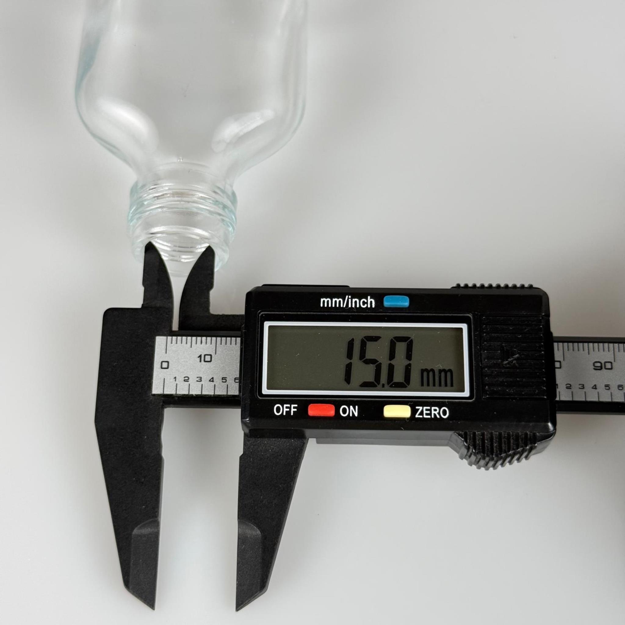 50 CC YASSI CAM COLD BREW ŞİŞE - SOĞUK KAHVE ŞİŞESİ -  KAPAKSIZ (24 AĞIZ) - 50 ML YASSI CAM ŞİŞE