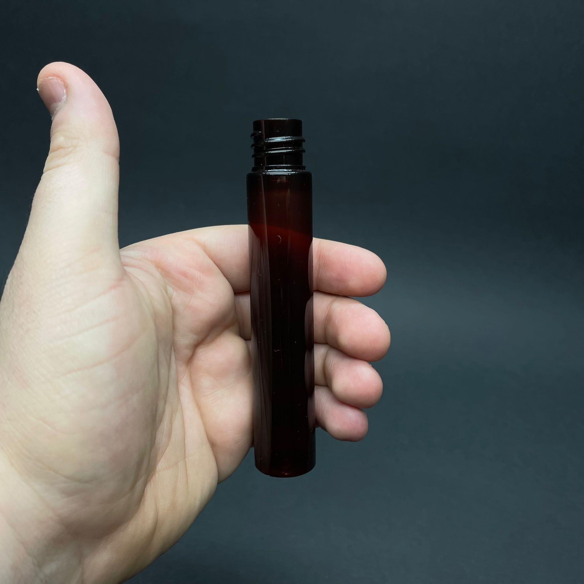 30 CC TÜP ŞİŞE PLASTİK - KAPAKSIZ (18 AĞIZ) - 30 ML PET KALEM PARFÜM ŞİŞESİ - AMBER