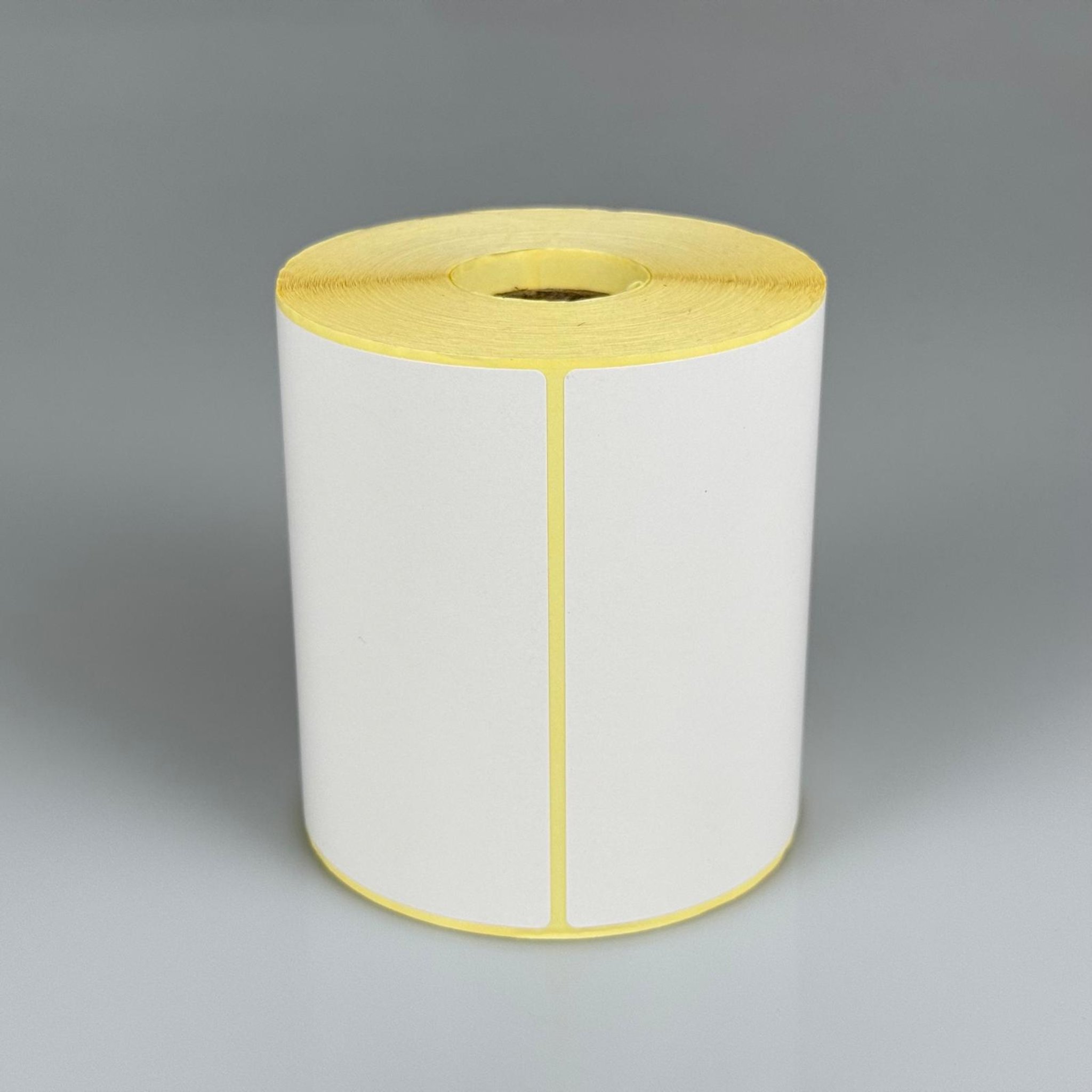 KUŞE ETİKET - YAPIŞKANLI 100 MM X 100 MT 1 TOP (500 ETİKET) - Kargo ve Akustik/Masaüstü Yazıcı Uyumlu Etiket - Argox, Zebra, Xprinter vb. Barkod Yazıcılar İle Uyumlu