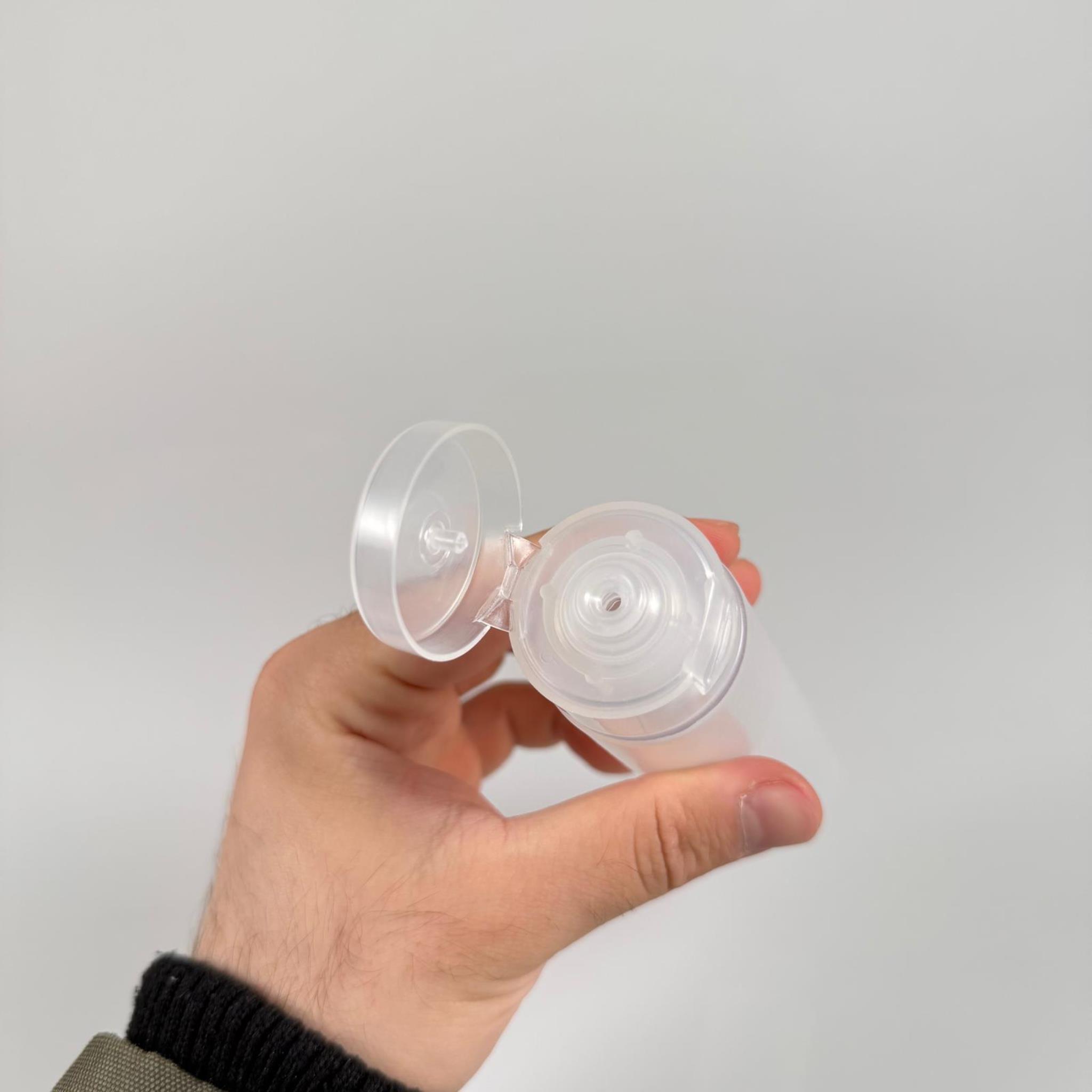 KOZMETİK İÇİN ŞEFFAF BOŞ KREM TÜPÜ KAPAKLI - 100 ML - MERHEM TÜPÜ - LİPGLOSS TÜP - DUDAK PARLATICISI TÜPÜ - BAL DOLUMU İÇİN PLASTİK TÜP  - AÇILIR KAPANIR FLİPTOP KAPAKLI - ALTI AÇIK ELLE KAPANMAZ ISITICI GEREKİR