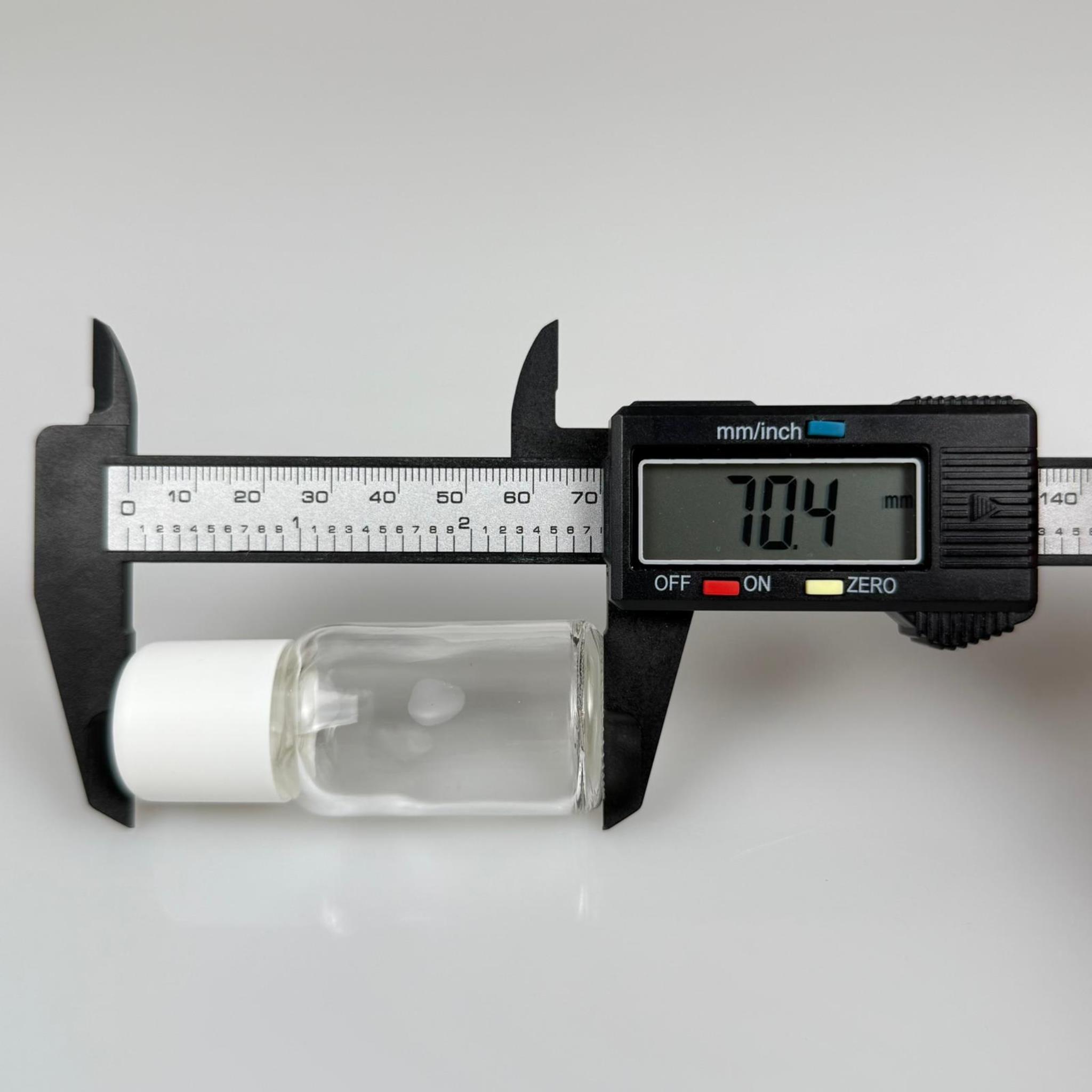 15 CC ŞEFFAF CAM ŞİŞE + İÇTEN DAMLALIKLI ÇOCUK KİLİTLİ BEYAZ KAPAK - SAYDAM 15 ML KİLİT KAPAKLI DAMLATMALI ŞİŞE