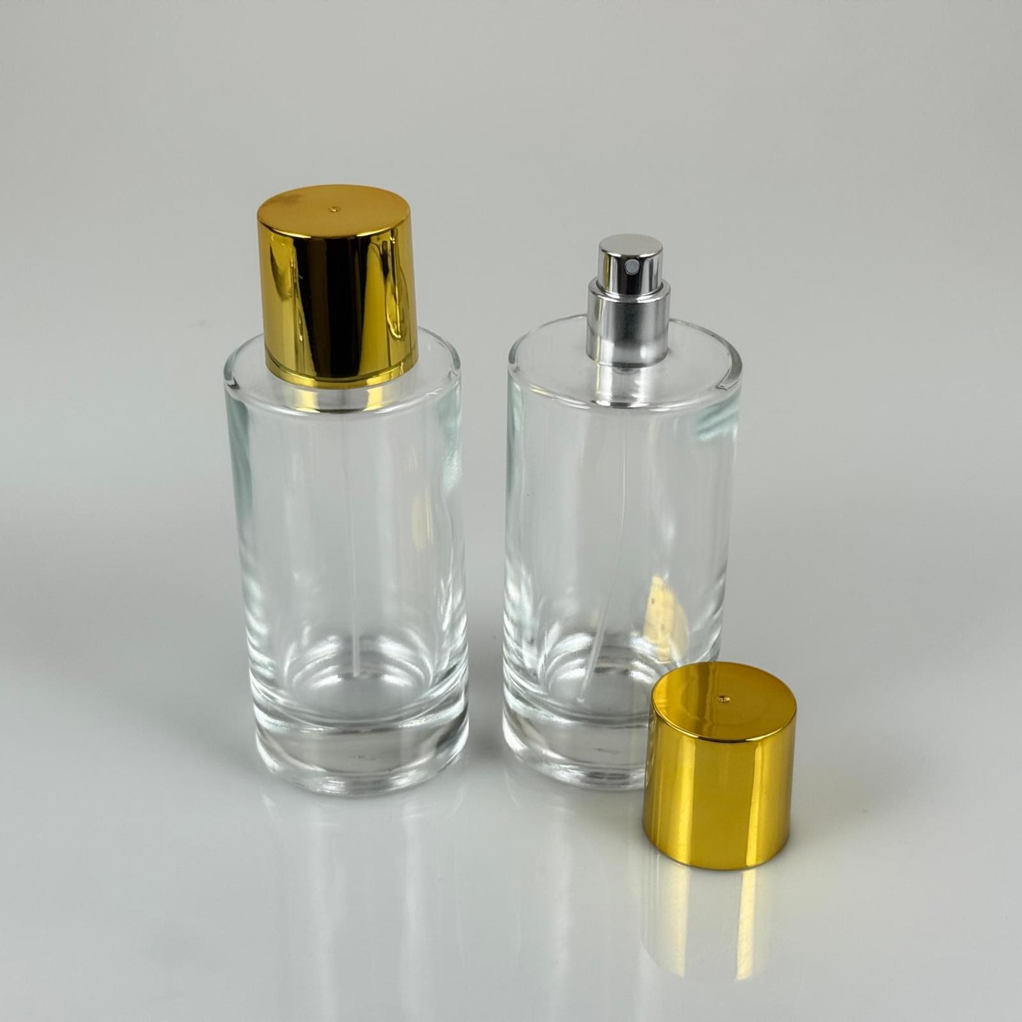 100 ML SİLİNDİR MODEL SAVAGE PARFÜM ŞİŞESİ - GÜMÜŞ METAL SPREYLİ + GOLD GENİŞ KAPAKLI (AĞIZ 15 MM GEÇME KOLAY KAPAMA)