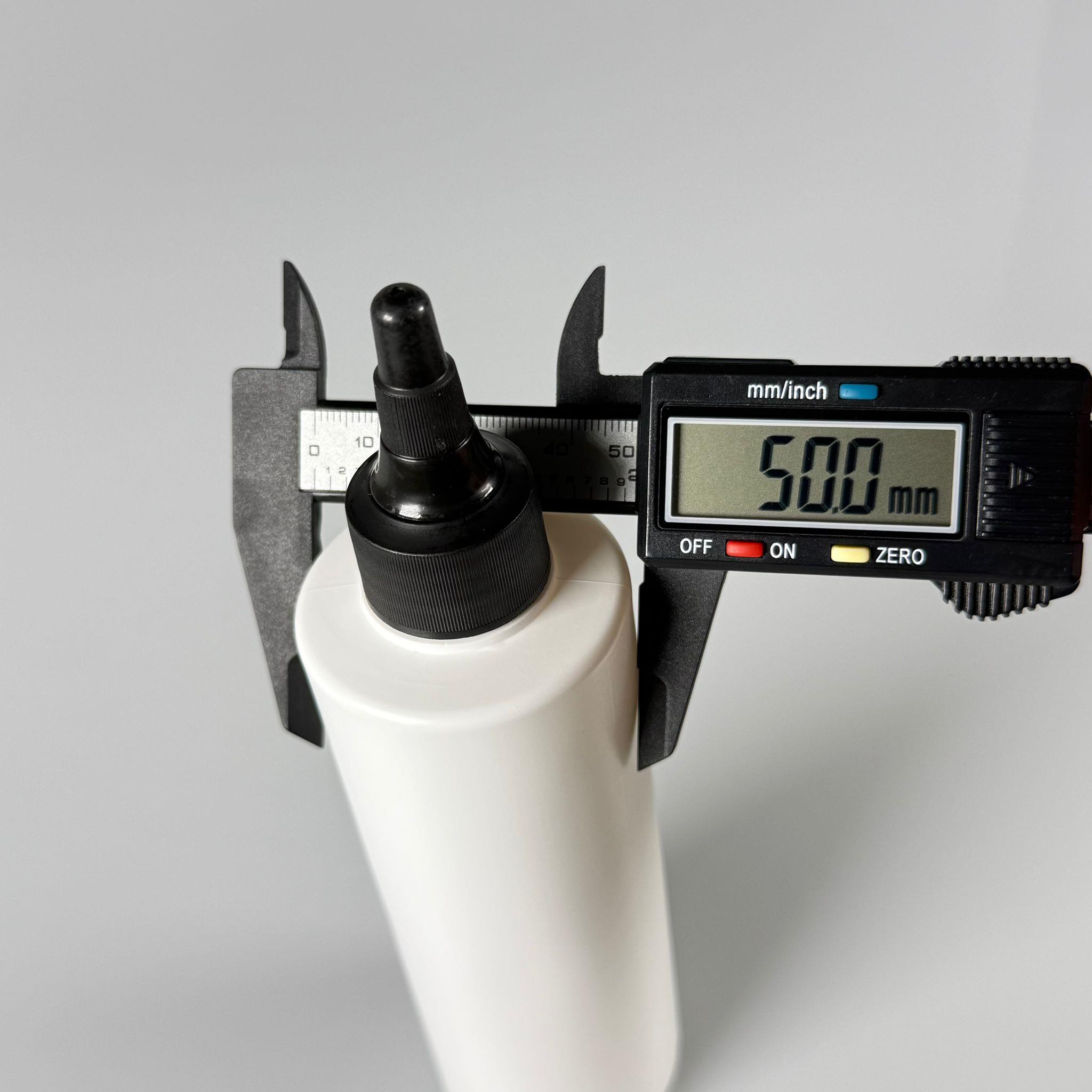 200 CC (SİLME 250 CC) BEYAZ SİLİNDİR MODEL MAT SERT POLİETİLEN ŞİŞE - SİYAH AKITICI SİVRİ ASANSÖR KAPAKLI - 200 ML BEYAZ PLASTİK ŞİŞE