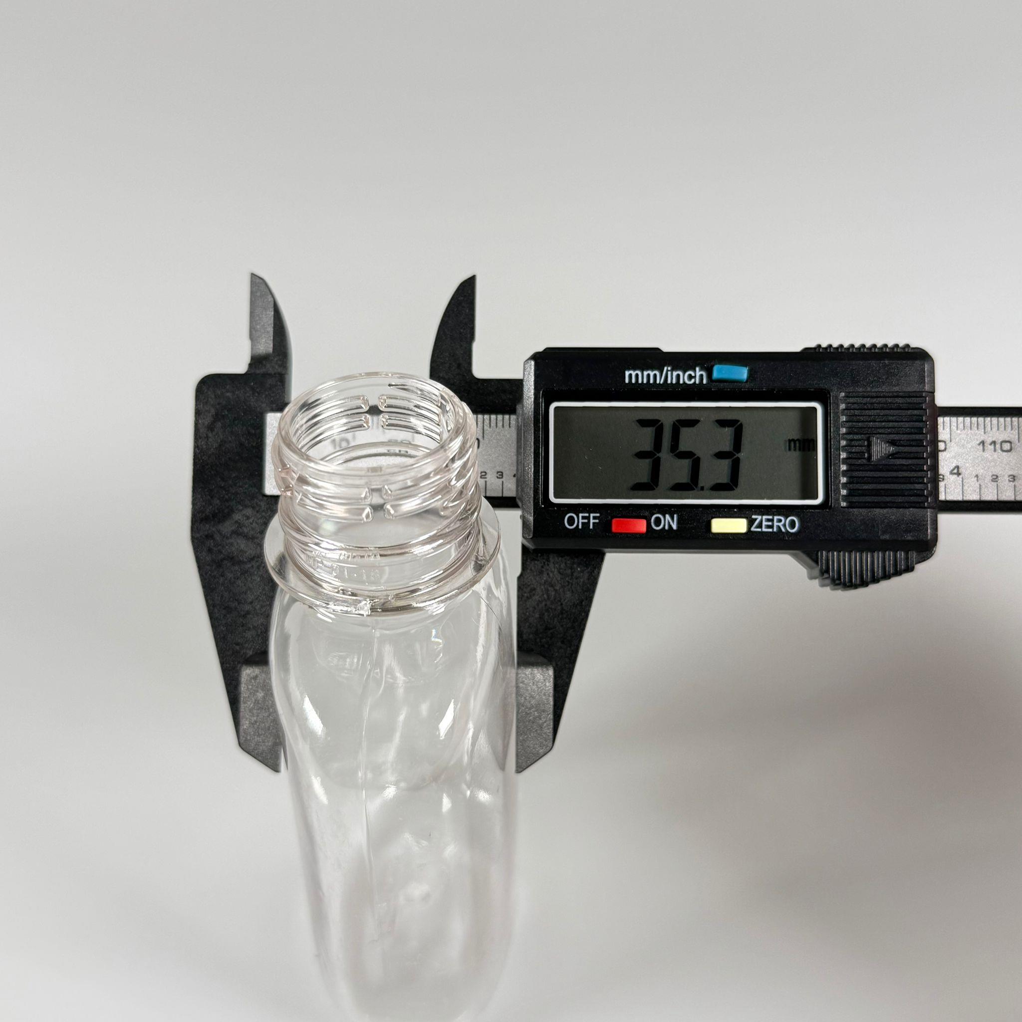 100 CC YASSI PET ŞİŞE KAPAKSIZ - AĞIZ ÇAPI 28 MM MEŞRUBAT - 100 ML PET ŞİŞE KALIN (15 GR)