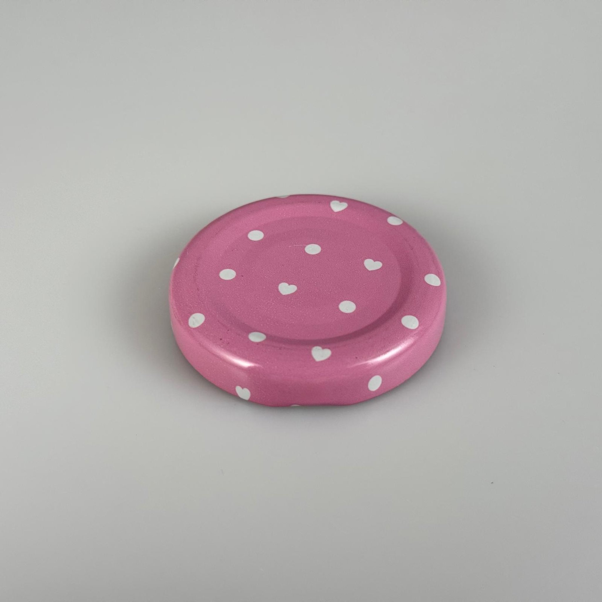 43 MM TWİST-OFF PEMBE METAL KAPAK