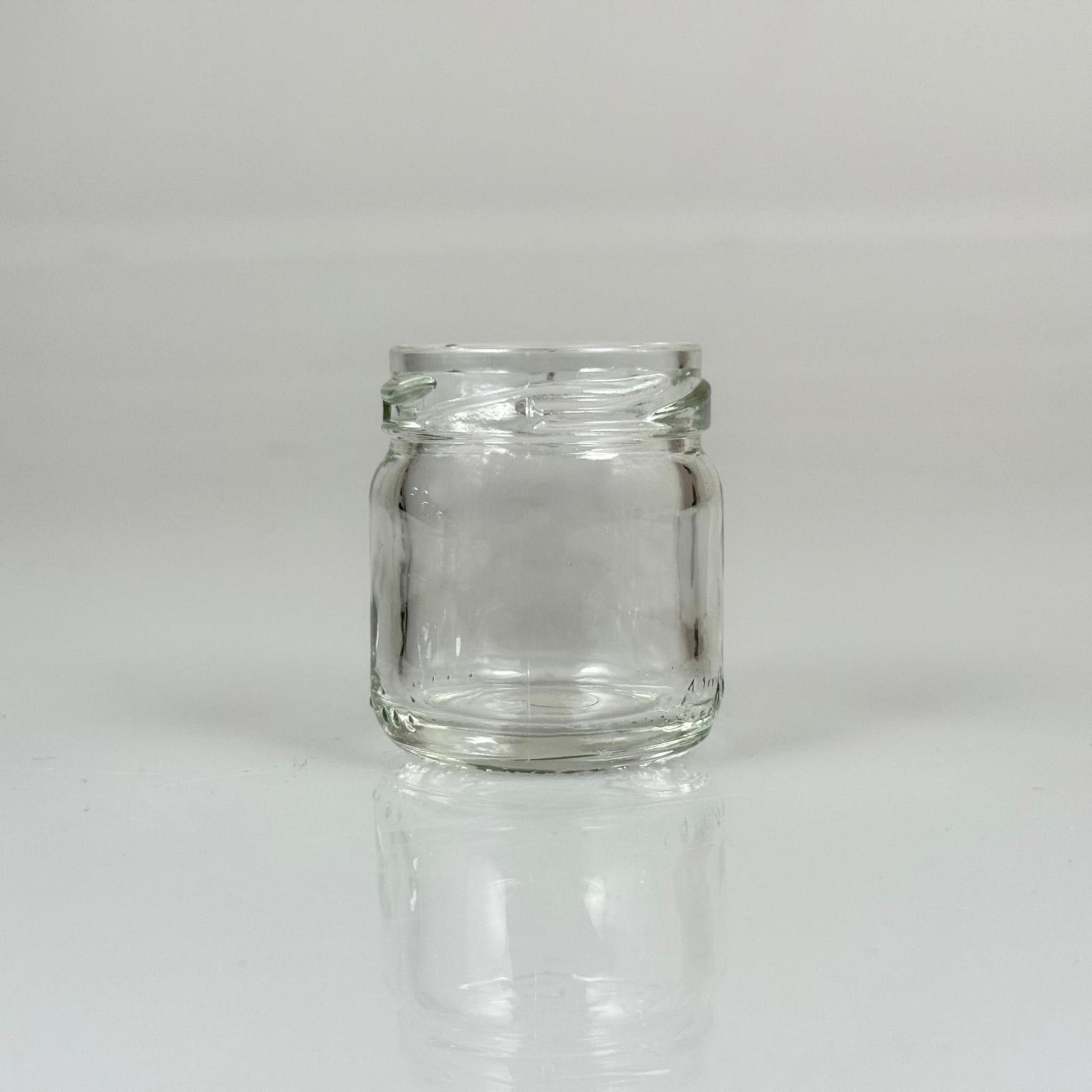 40 CC CAM KAVANOZ (43 AĞIZ) KAPAKSIZ - 40 ML MİNİ KAVANOZ - ŞİŞECAM ÜRÜN KODU: 141004