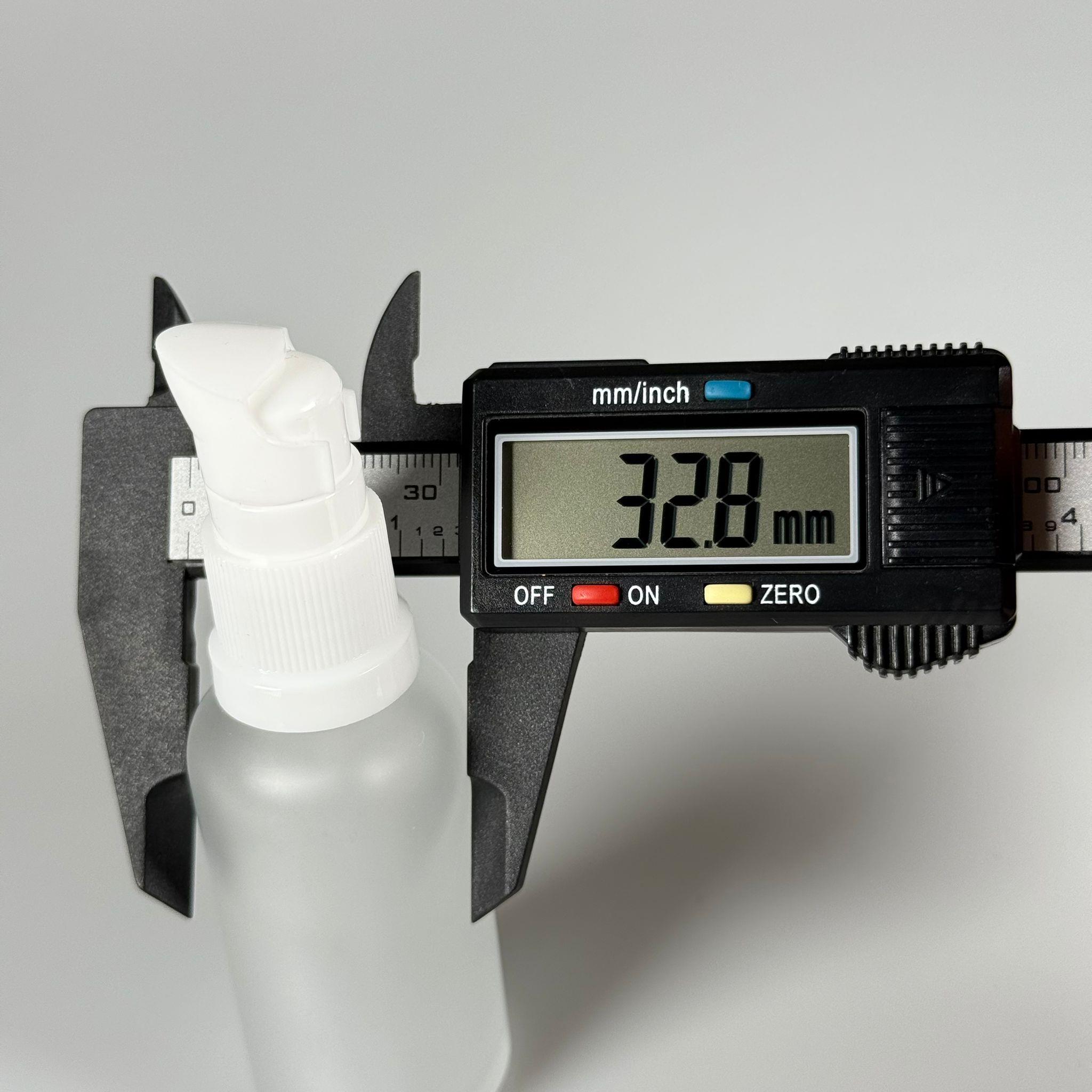 30 CC BUZLU CAM ŞİŞE - SIZDIRMAZ ETEKLİ BEYAZ LOSYON POMPALI TAKIM - 30 ML LOSYON ŞİŞESİ - YAĞ, KREM GİBİ YOĞUN KIVAMLI SIVILAR İÇİN CAM AMBALAJ