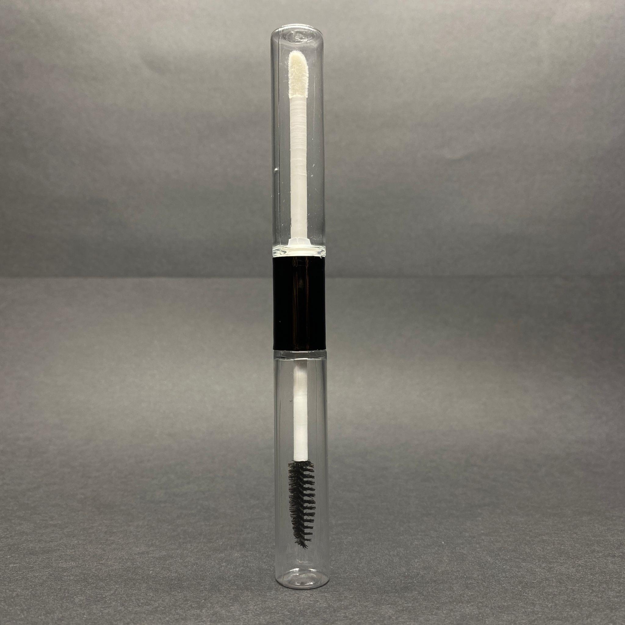 KAŞ VE KİRPİK SERUM ŞİŞESİ ÇİFT TARAFLI - DOUBLE KAŞ KİRPİK RİMEL BAKIM AMBALAJI - MASKARA VE LİPGLOSS AMBALAJI - SİLİNDİR - 10 CC KAŞ SERUMU 10 CC KİRPİK SERUMU TOPLAMDA 20 CC