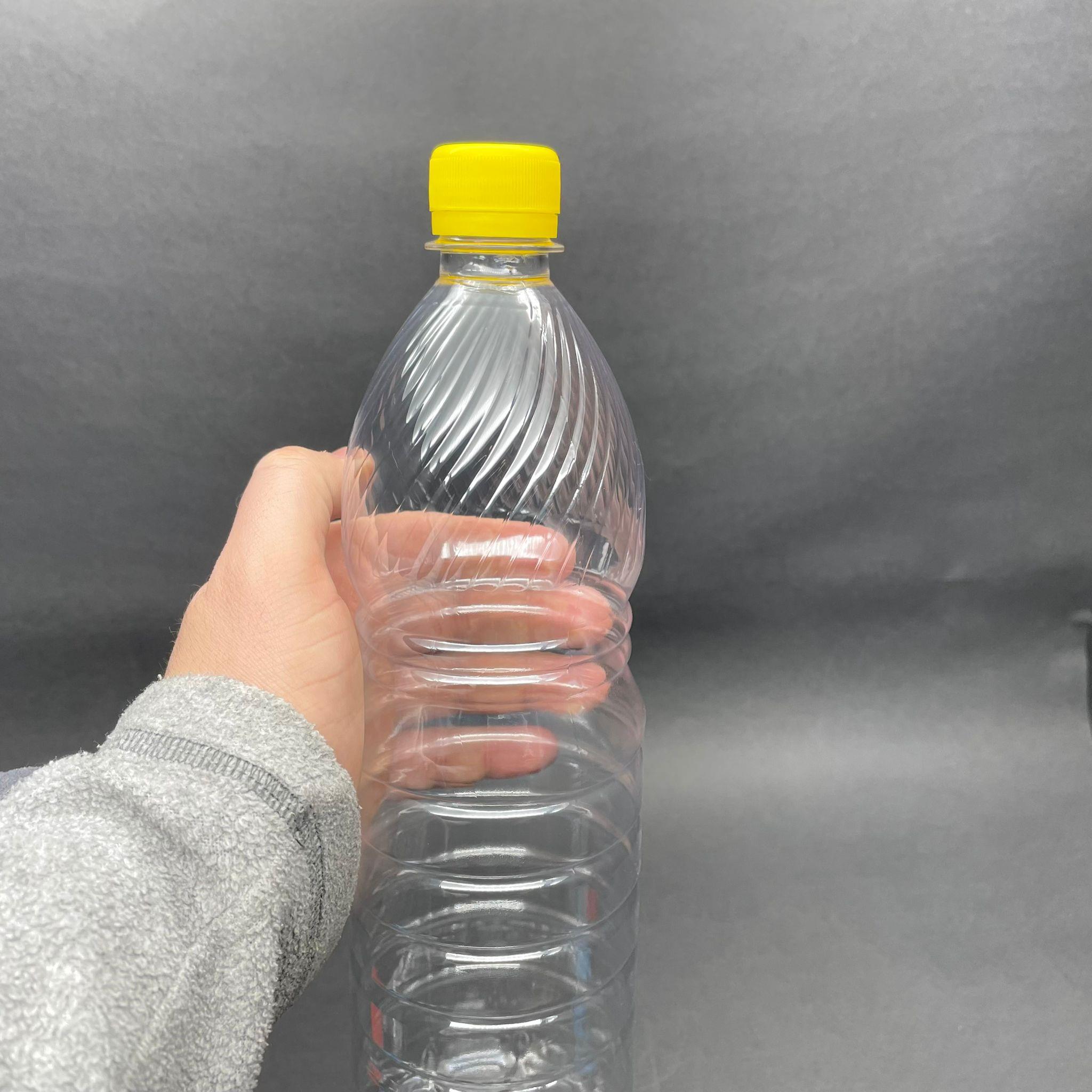 1000 CC PET ŞİŞE - SARI KİLİTLİ KAPAKLI - 1000 ML PLASTİK ŞİŞE - 1 LİTRE KİLİT KAPAKLI UCUZ BOŞ PET ŞİŞE