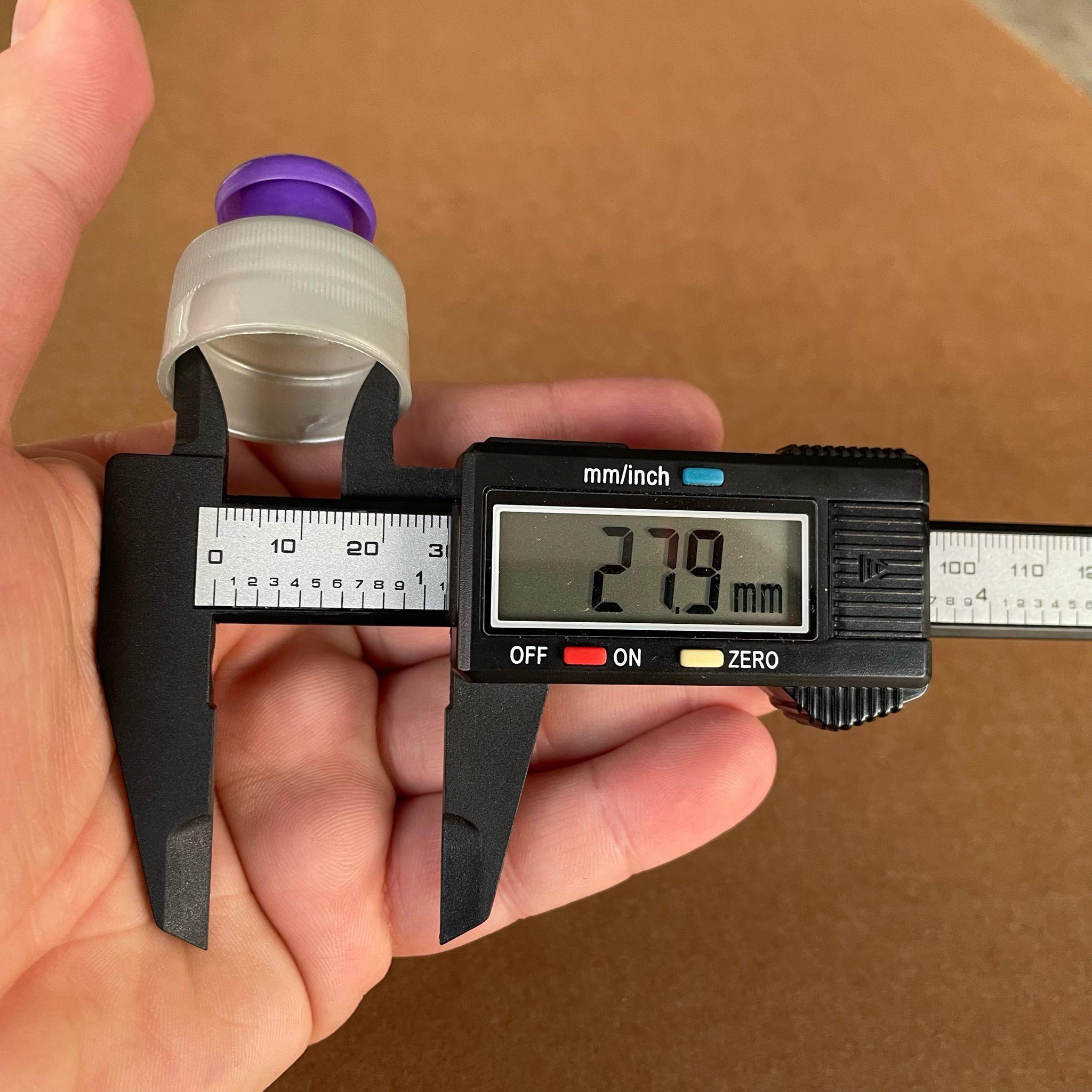 28 MM PUSH PULL KAPAK ÜSTÜ MOR ALTI GÜMÜŞ (DETERJAN KAPAK)