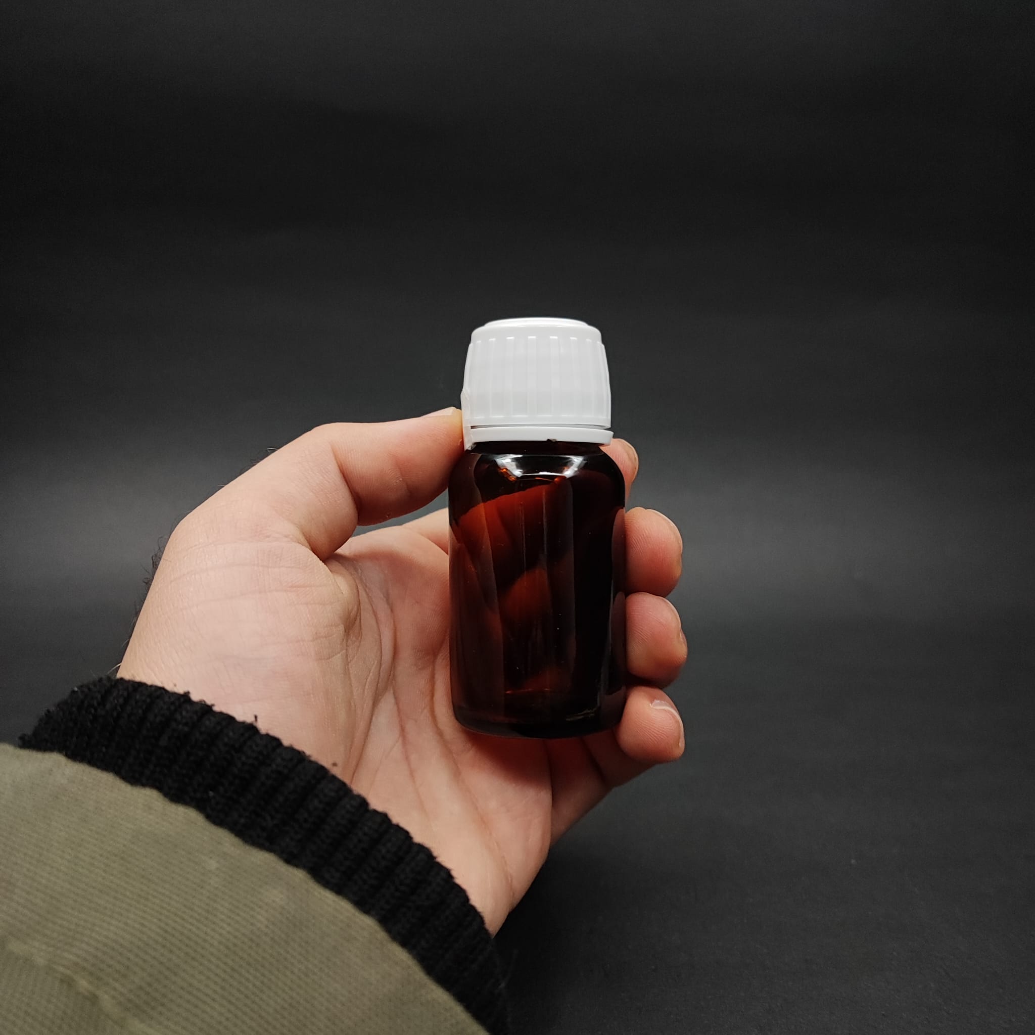 30 ML DOLUMU KOLAY, GENİŞ AĞIZLI İÇTEN DAMLALIKLI ŞİŞE (25 MM AĞIZ)  - 30 CC BEYAZ KİLİTLİ DAMLALIKLI CAM ECZA ŞİŞESİ - AMBER KAHVERENGİ