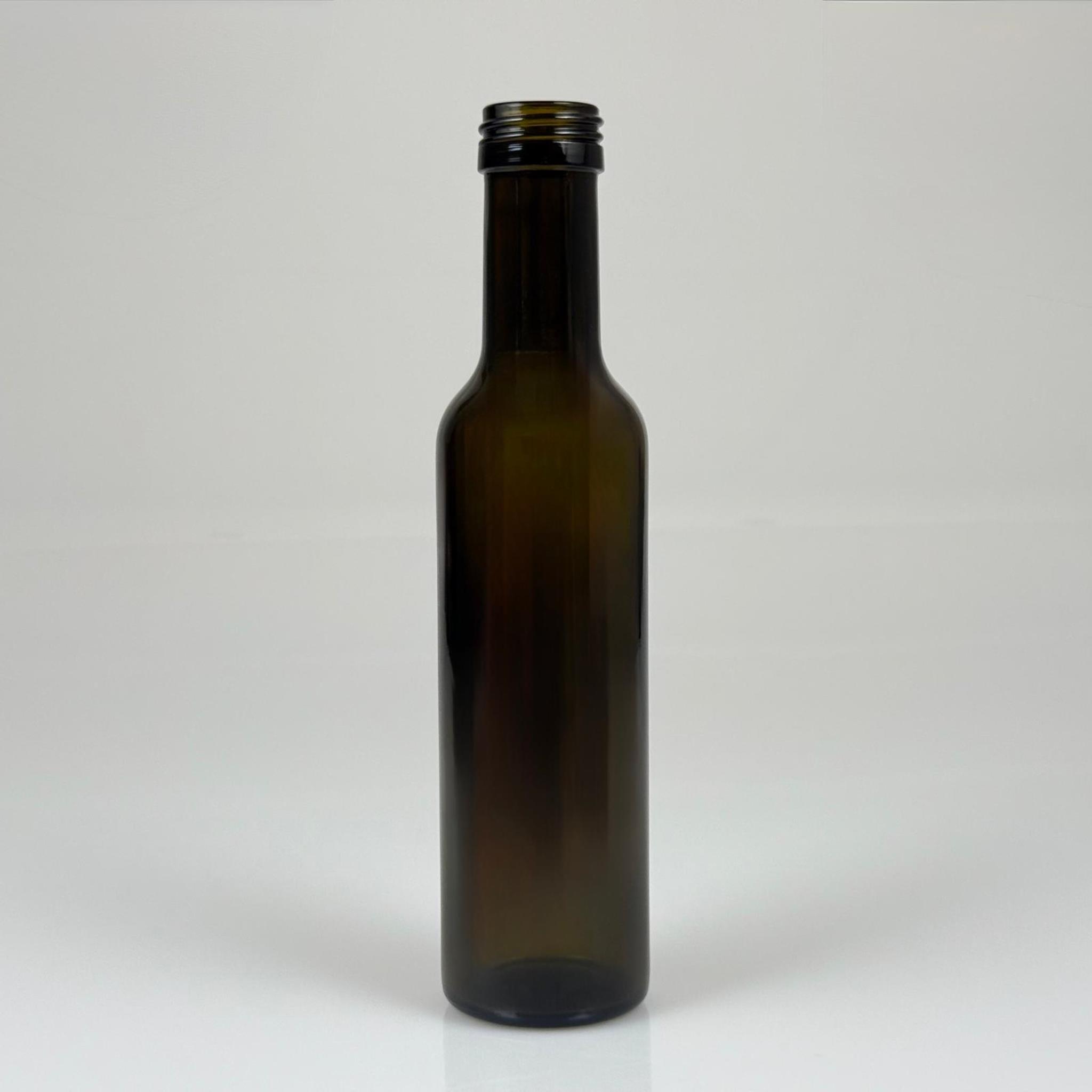 250 CC YEŞİL CESENA MODEL DORİCA CAM ŞİŞE KAPAKSIZ (31 AĞIZ) - 250 ML CESENA ŞİŞE - YEŞİL