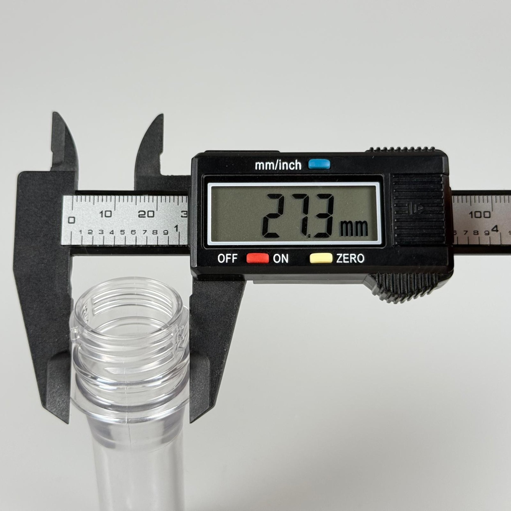 9 CM TÜP - 20 CC UZUN KALIN (20 GR) PET ŞİŞE  - 28 AĞIZ KAPAKSIZ  - BAHARAT, DENEY TÜPÜ, AYAKKABI BAĞCIĞI VB İÇİN PLASTİK TÜP