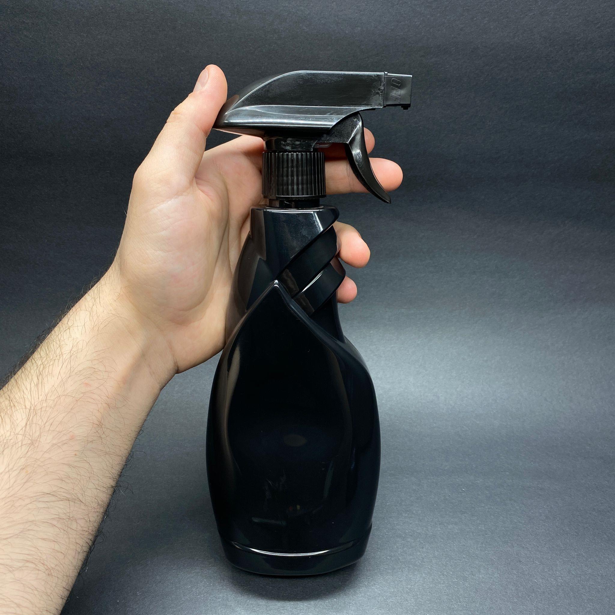 450 CC SİYAH PET ŞİŞE - SİYAH KÖPÜK YAPICI TRİGER TETİK SPREYLİ - 0,45 LT OTO TEMİZLİK ÜRÜNLERİ İÇİN BOŞ SPREY ŞİŞE