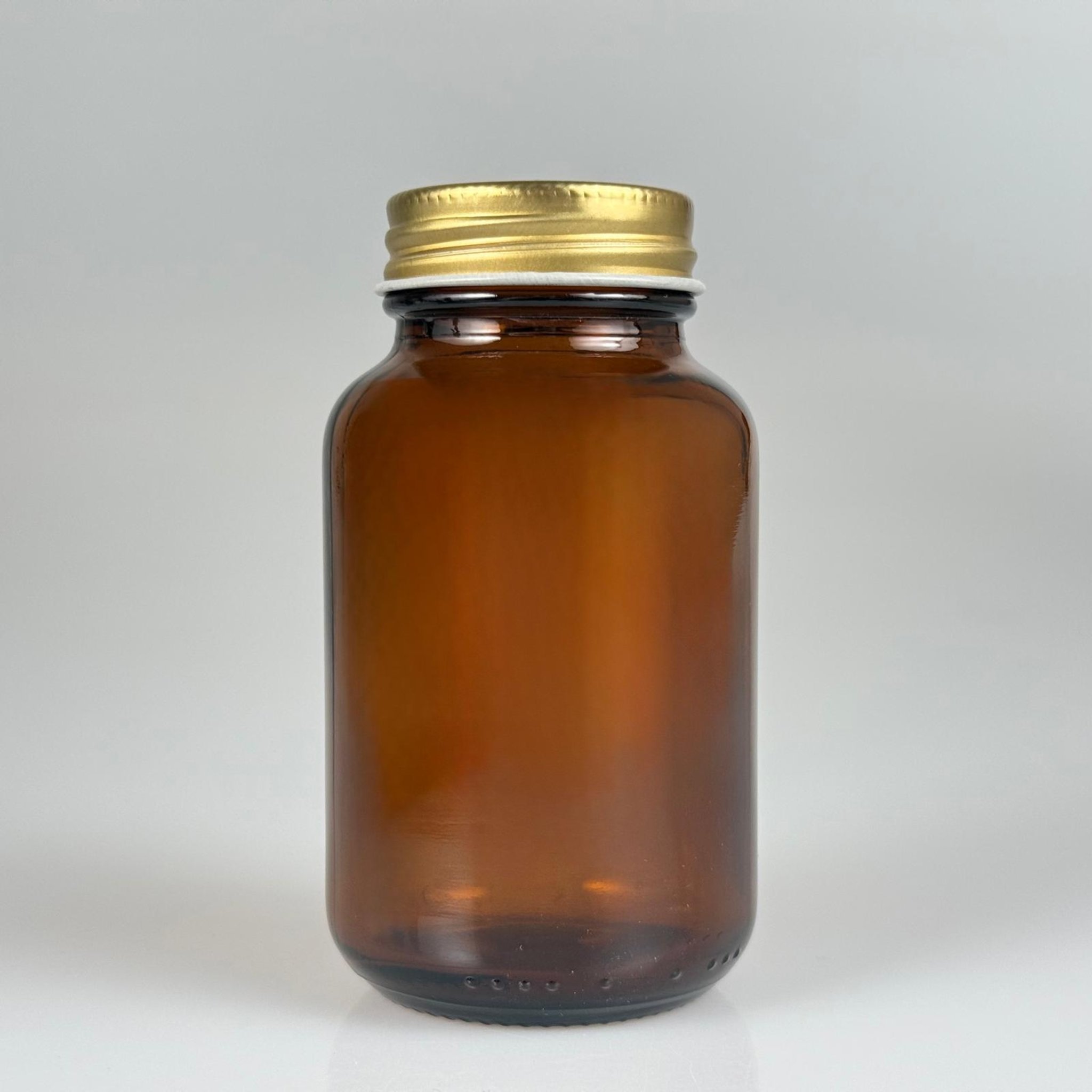 120 CC AMBER CAM TABLET ŞİŞESİ - GOLD METAL KAPAKLI - 120 ML (SİLME 133 ML) KAPSÜL KUTUSU - İLAÇ ŞİŞESİ - MEDİKAL HAP ŞİŞESİ - FARMASÖTİK KAVANOZ - ŞİŞECAM KODU 763713