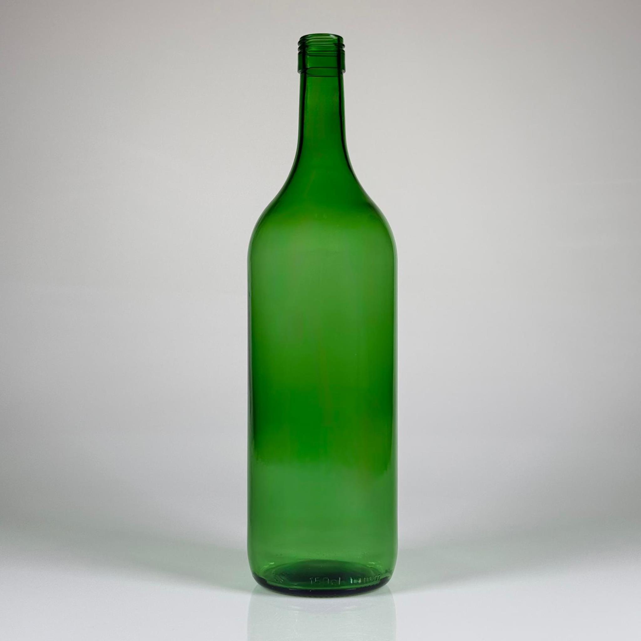 1500 CC CAM ŞİŞE YEŞİL (31 AĞIZ) - 1,5 LİTRE CAM ŞİŞE - ŞİŞECAM ÜRÜN KODU: 830299