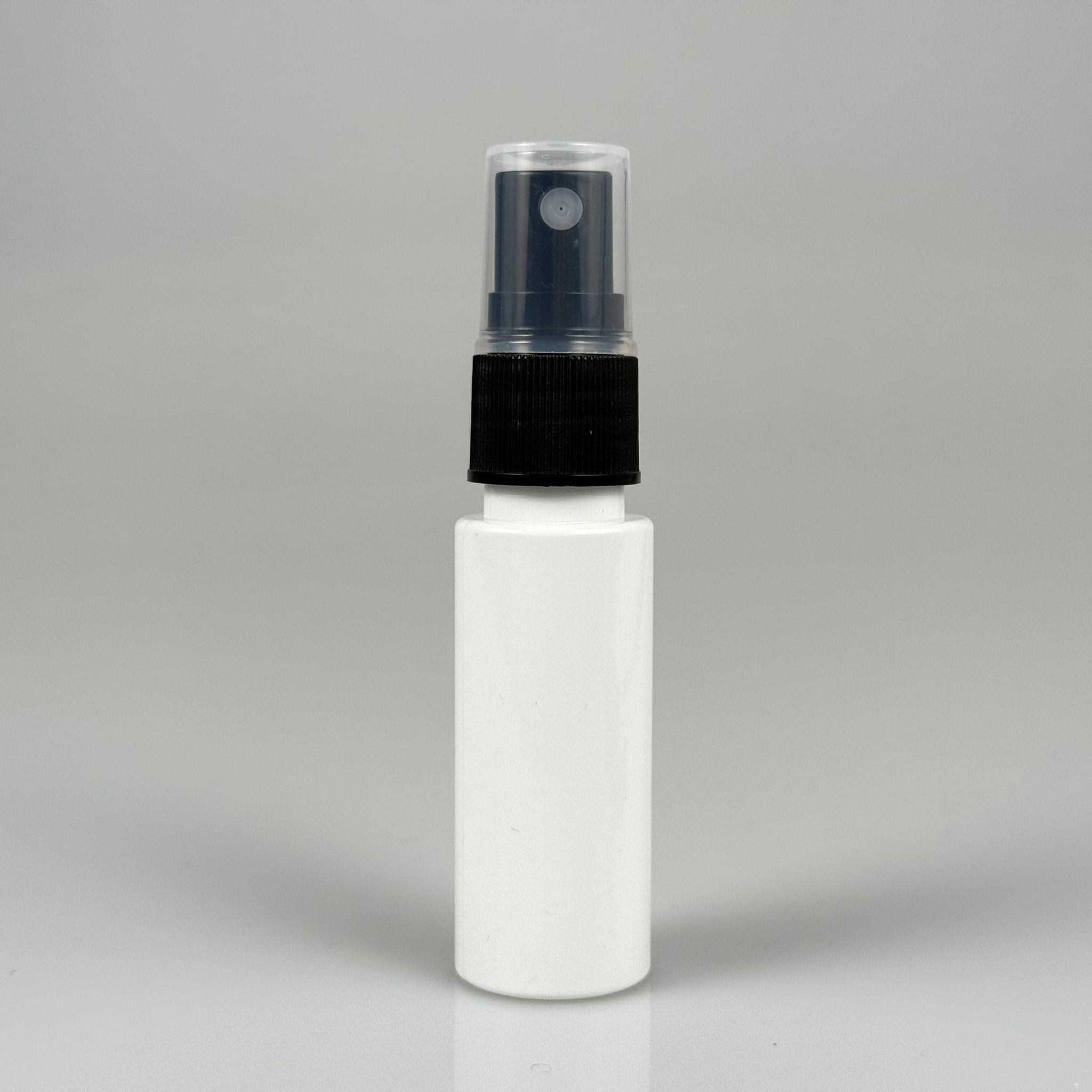 20 CC BEYAZ PET ŞİŞE - SİYAH SPREYLİ - 20 ML PET ŞİŞE