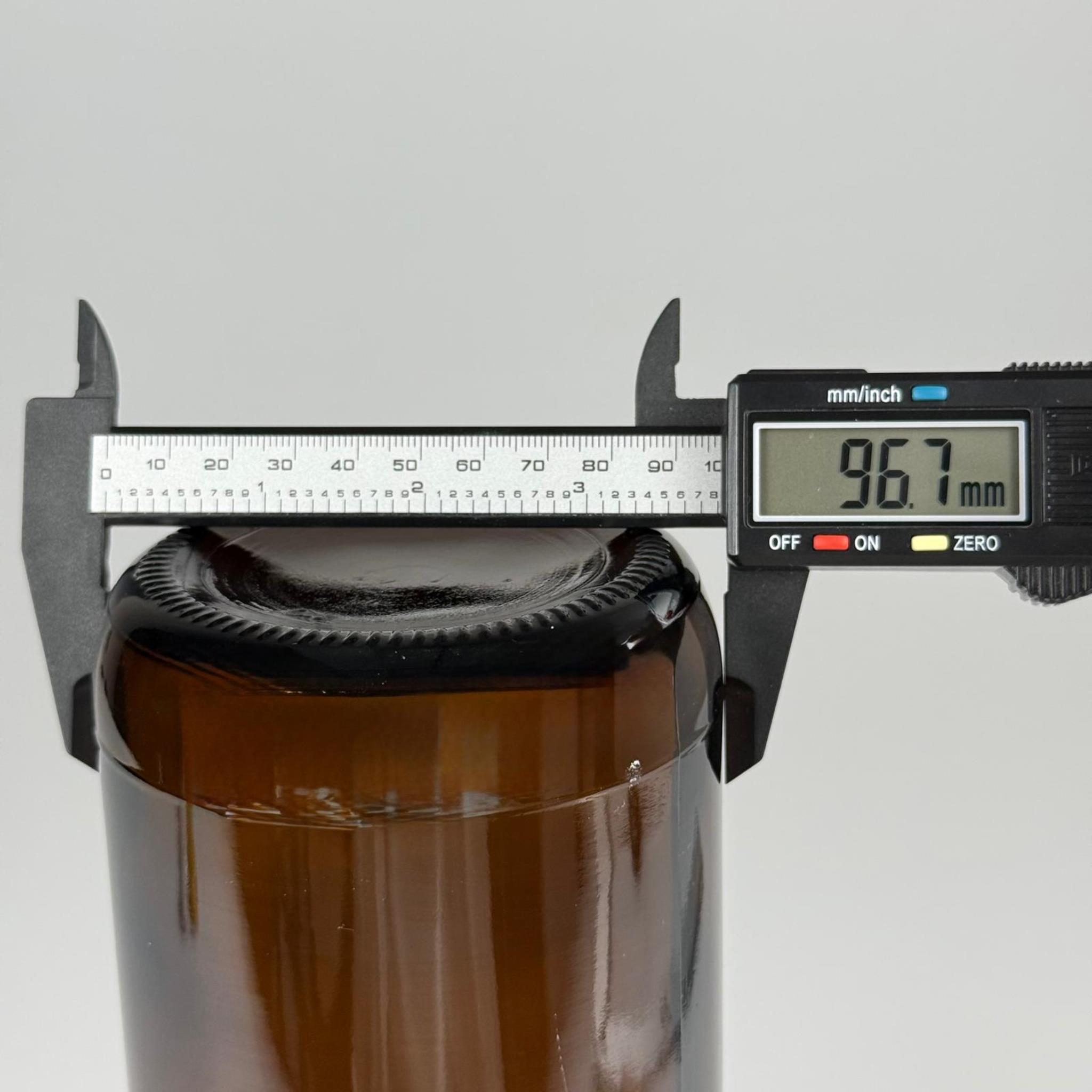 1000 CC AMBER TOMBUL ÖZEL SERİ CAM ŞİŞE - METAL ALÜMİNYUM GOLD KÖPÜK CONTALI KAPAKLI - 1000 ML CAM ECZA ŞİŞESİ - KAHVERENGİ
