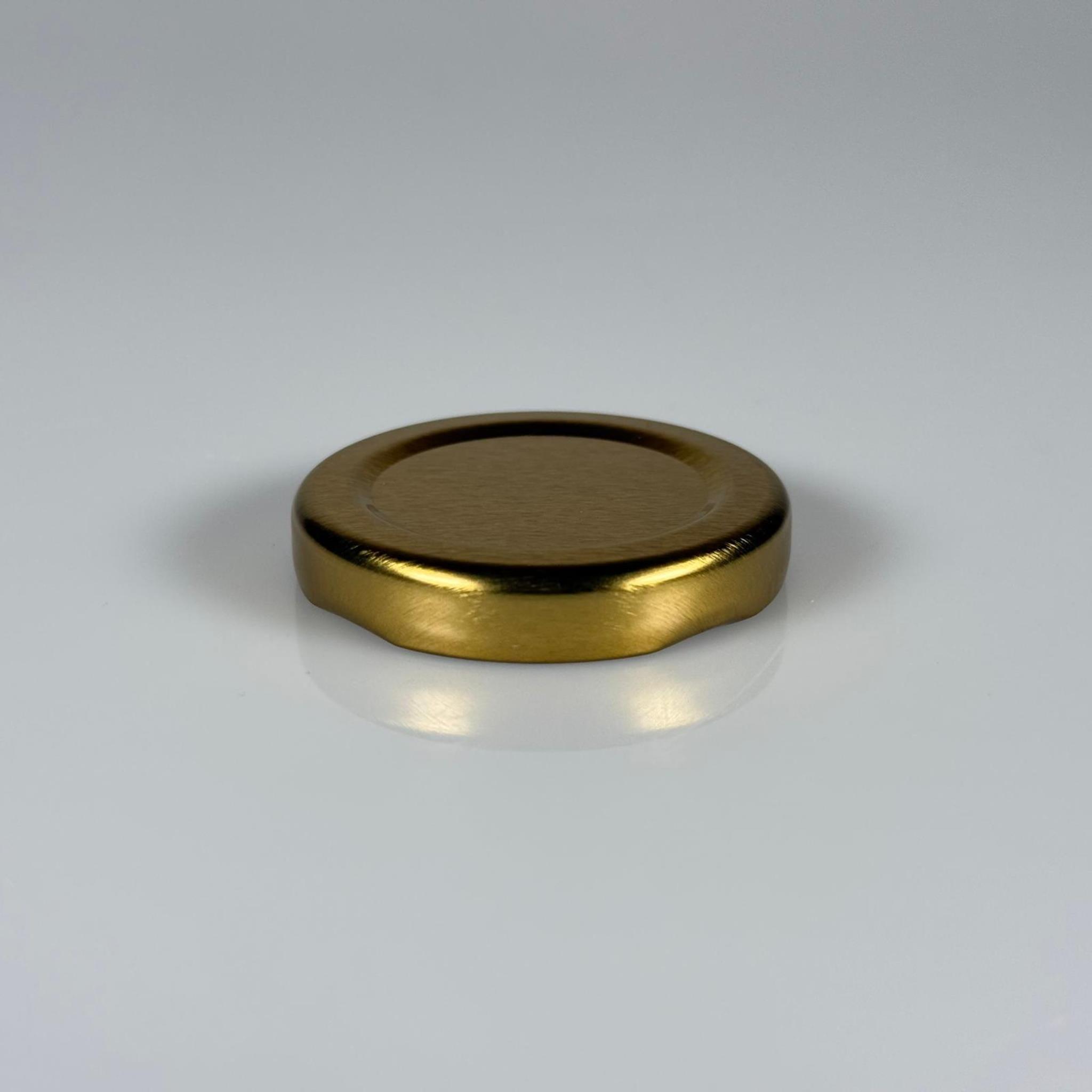 43 MM TWİST-OFF GOLD METAL KAPAK