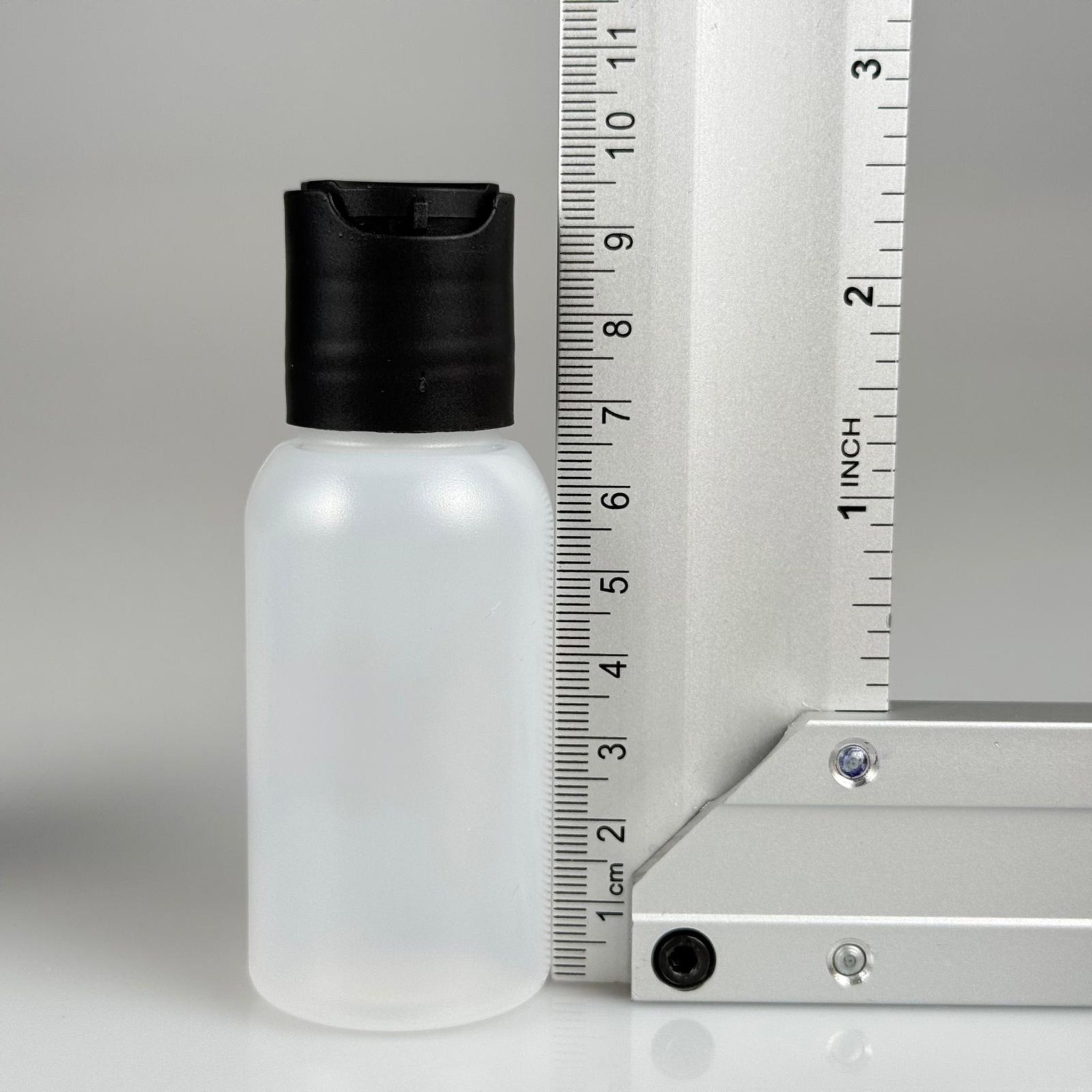 50 ML SIKILABİLİR YUMUŞAK POLİETİLEN PE PLASTİK ŞİŞE - SİYAH DİSKTOP ŞAMPUAN AKITICI - 50 cc sos, yağ, kartuş, mürekkep vb için boş şişeler