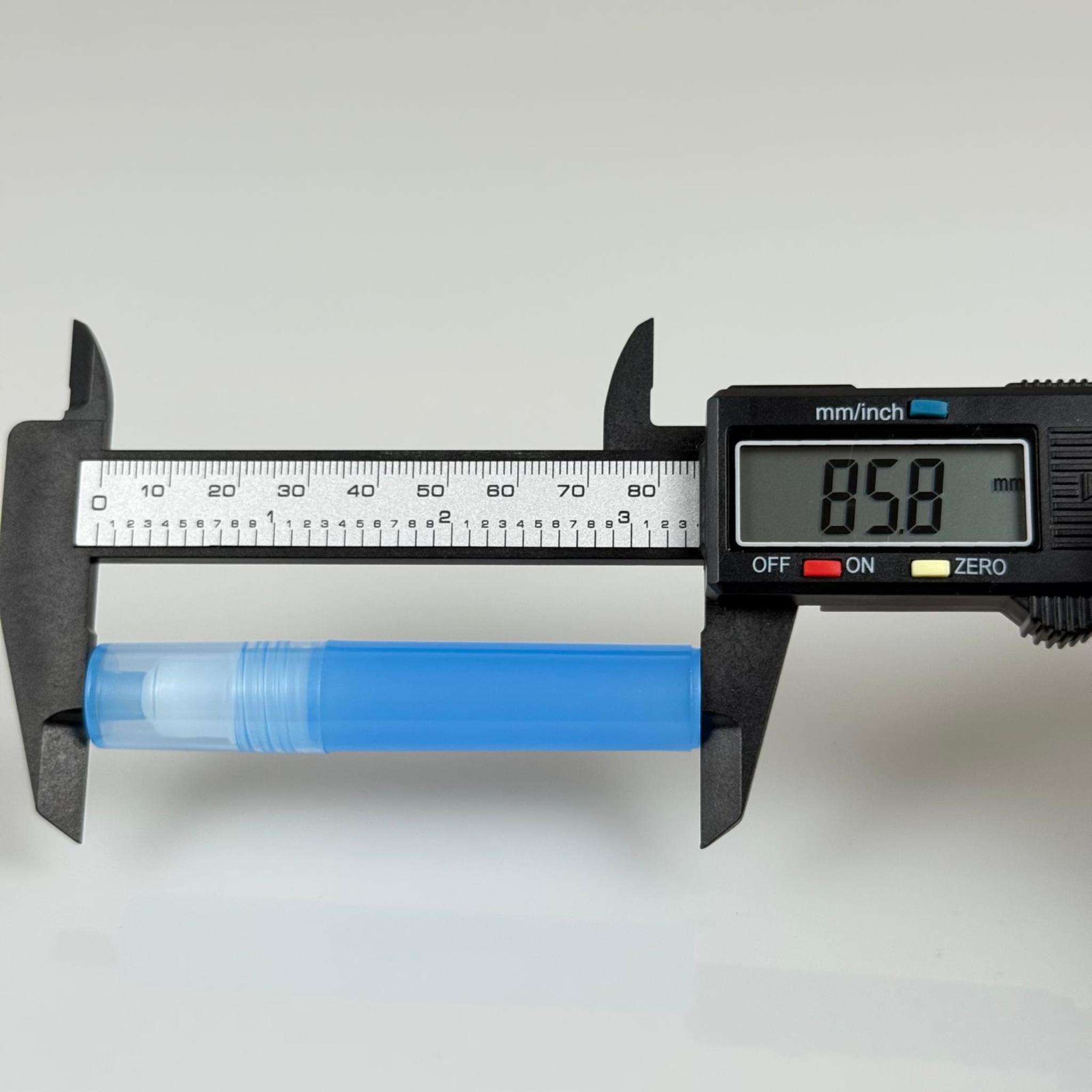 2,5 CC PLASTİK ROLL-ON ŞİŞE - BİLYELİ ŞİŞE - MİS ŞİŞESİ - ESANS ŞİŞESİ - KOKU - ŞİŞESİ - PARFÜMERİ ŞİŞESİ - MAVİ