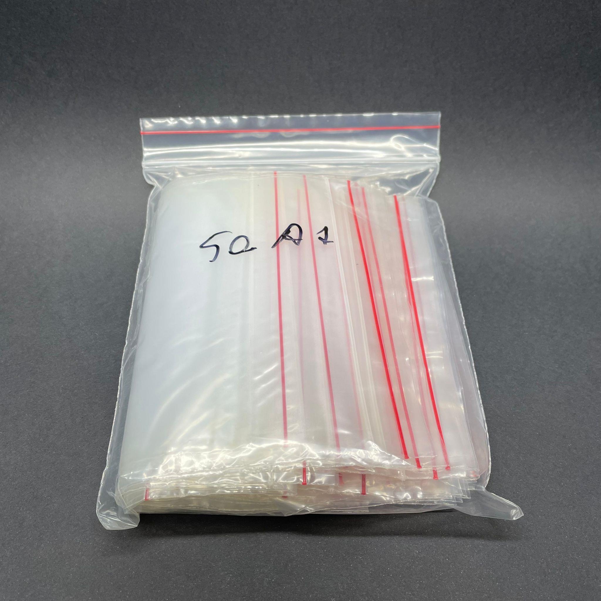 KİLİTLİ POŞET 15 CM X 21 CM - KİLİTLİ TORBA 50 Li PAKET