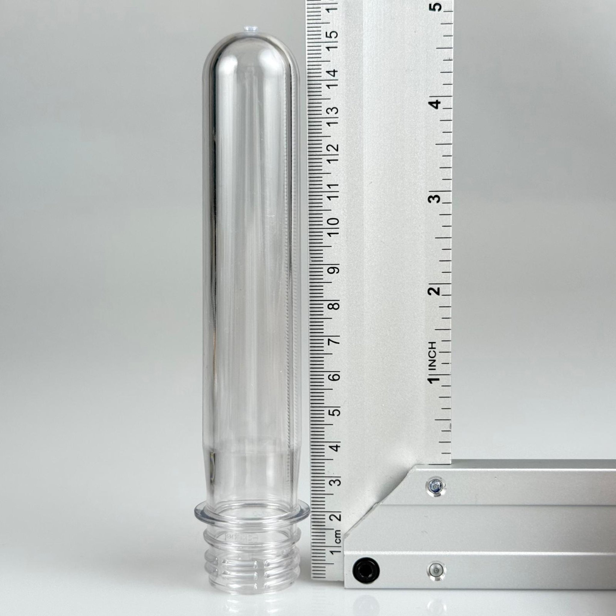 16 CM TÜP - 45 CC UZUN KALIN (51 GR) PET ŞİŞE  - 28 AĞIZ KAPAKSIZ  - VANİLYA ÇUBUĞU, BAHARAT, DENEY TÜPÜ, AYAKKABI BAĞCIĞI VB İÇİN PLASTİK TÜP