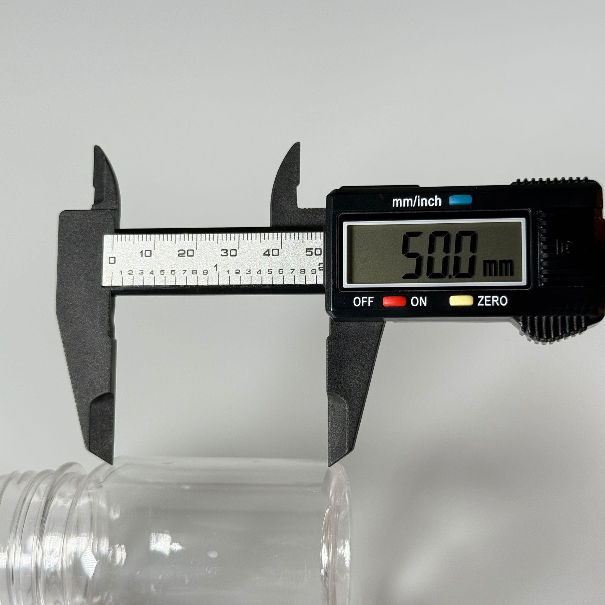 100 CC SİLİNDİR PET ŞİŞE (15,6 GR) - 38 MM GENİŞ AĞIZLI KAPAKSIZ - 100 ML PLASTİK BOŞ ŞİŞELER