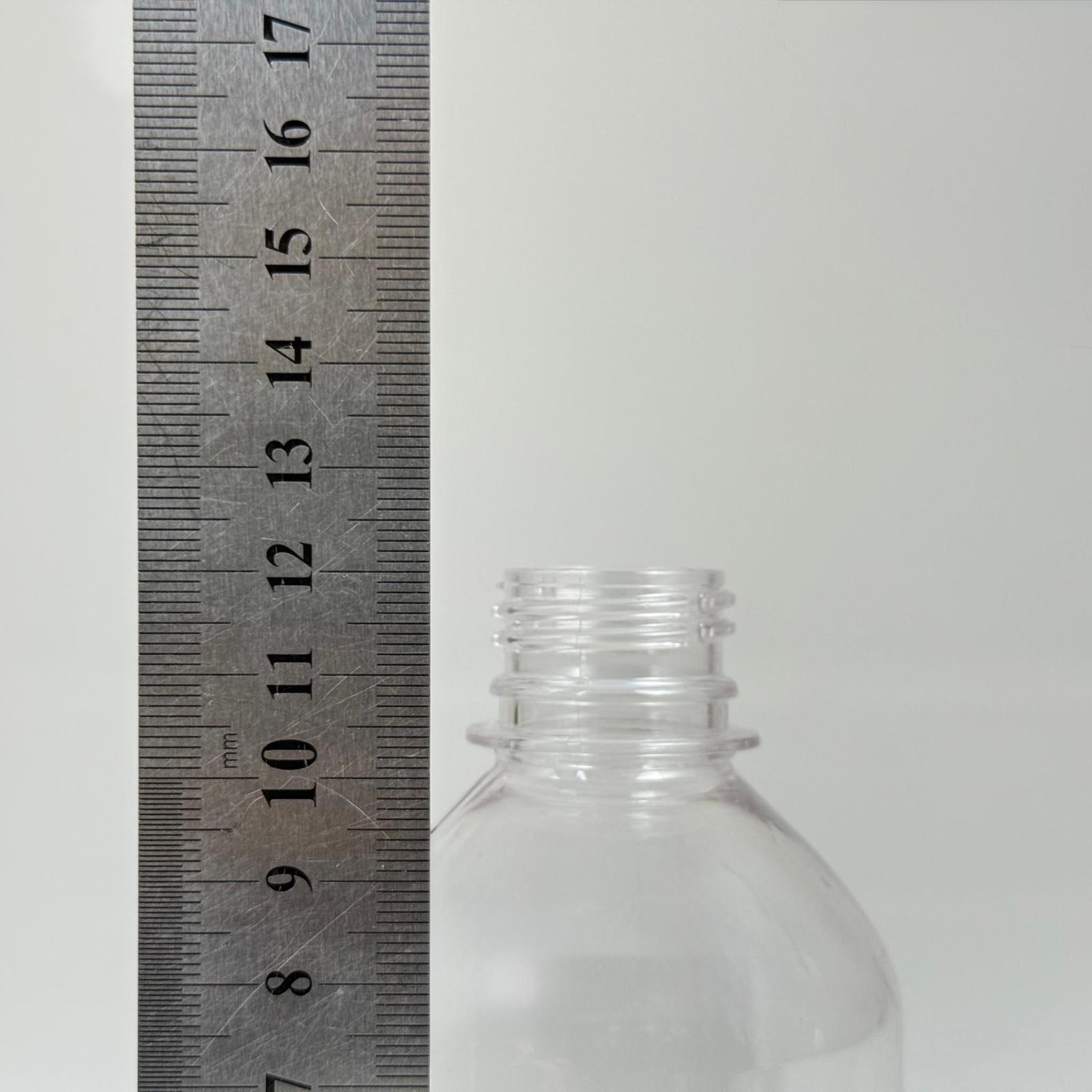 250 CC TOMBUL MODEL ŞEFFAF PET ŞİŞE KAPAKSIZ (28 AĞIZ)