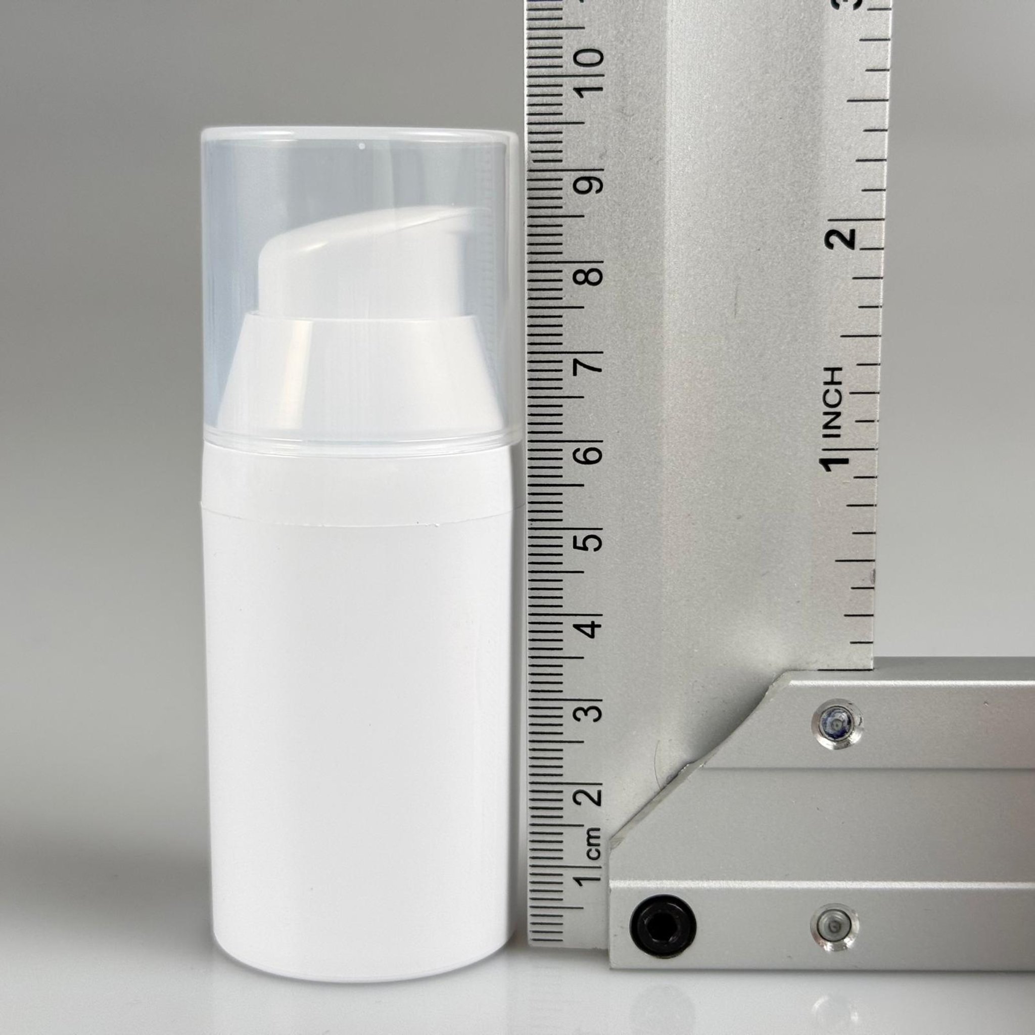 BOŞ KREM VE LOSYON ŞİŞESİ 30 ML BOŞ AİRLESS ŞİŞE - HAVASIZ POMPALI BEYAZ AİRLESS ASANSÖR ŞİŞE - GÜNEŞ KREMİ , TONİK VB AMBALAJI