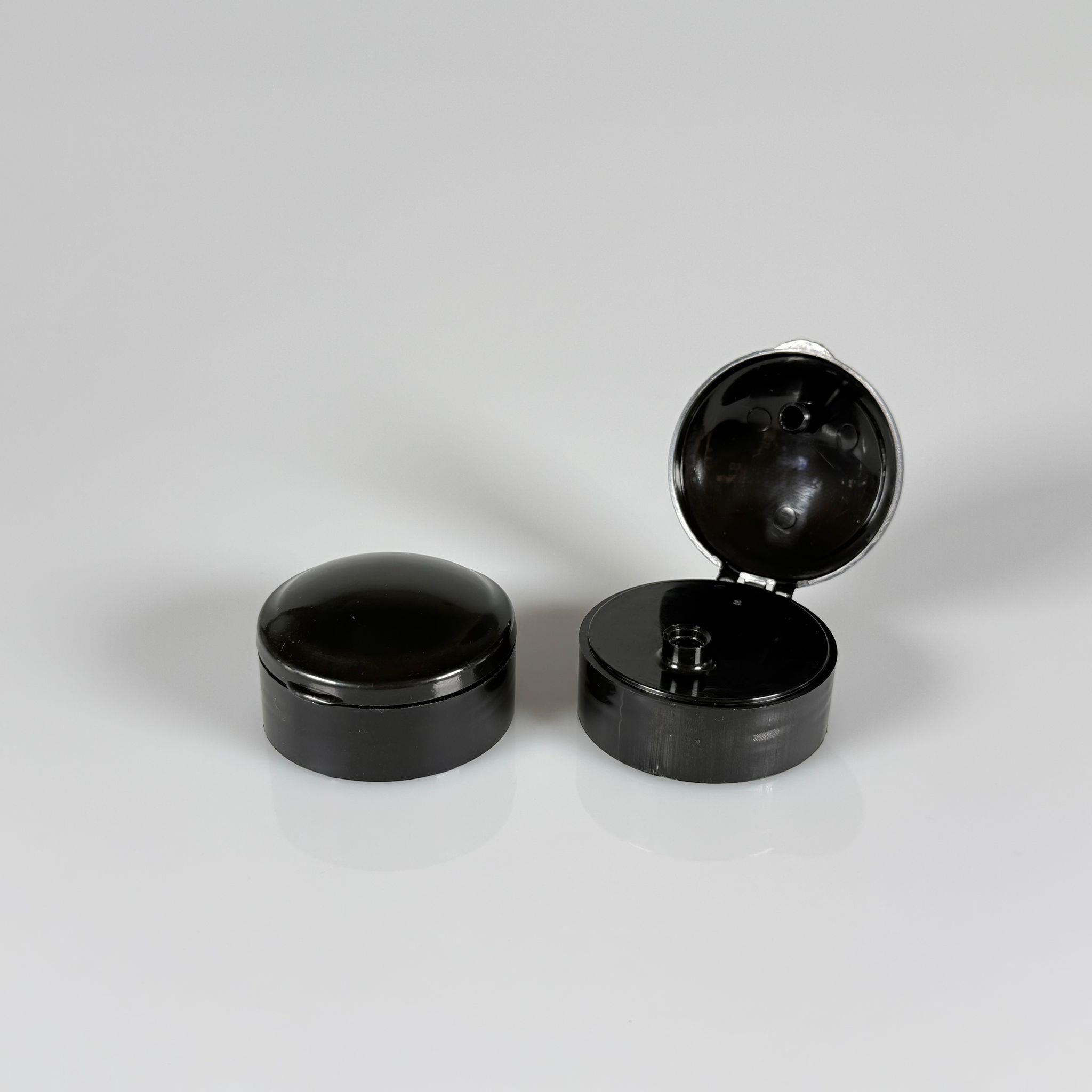 48 MM FLİPTOP KAPAK - AÇILIR KAPANIR KAPAK SİYAH - 48 MM DETERJAN KAPAĞI