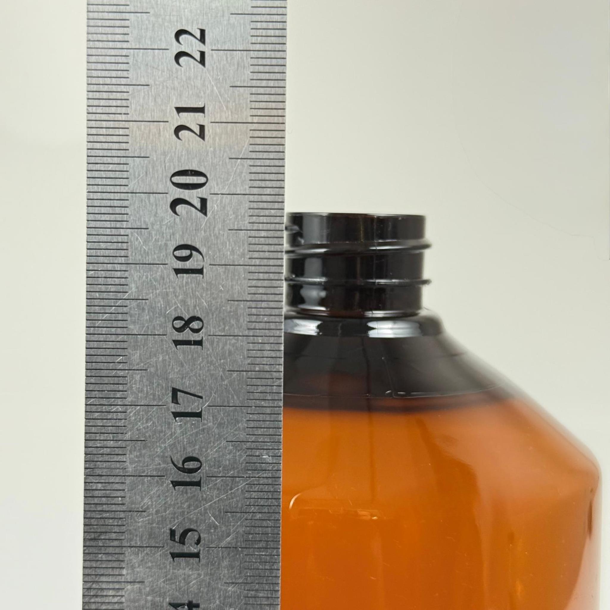 950 CC AMBER SERT PLASTİK ŞİŞE KAPAKSIZ (28 AĞIZ) - KALIN (45 GR)