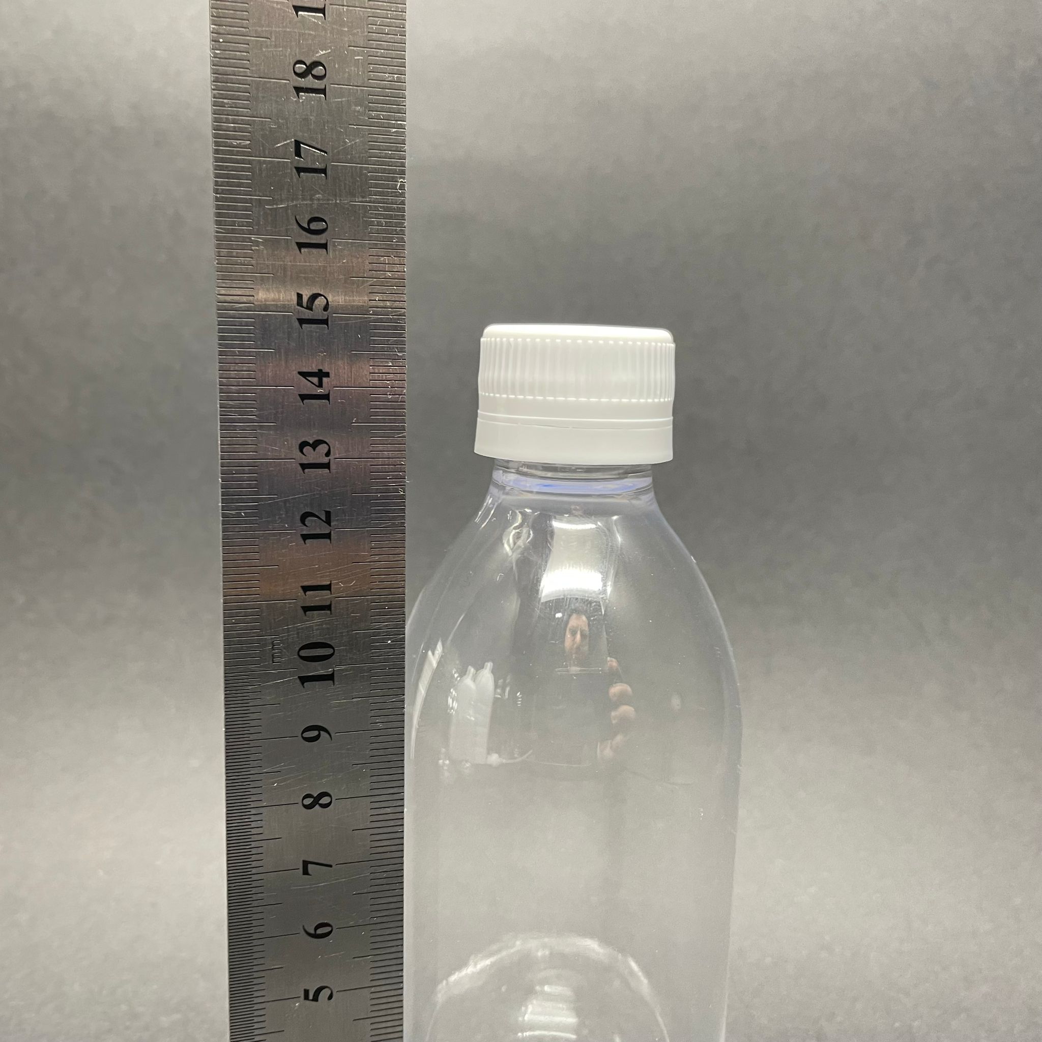 250 CC FRANSIZ MODEL PET ŞİŞE - BEYAZ CONTALI KİLİTLİ KAPAKLI - KALIN (26 GR) - 250 ML DÜZ SADE PET ŞİŞE