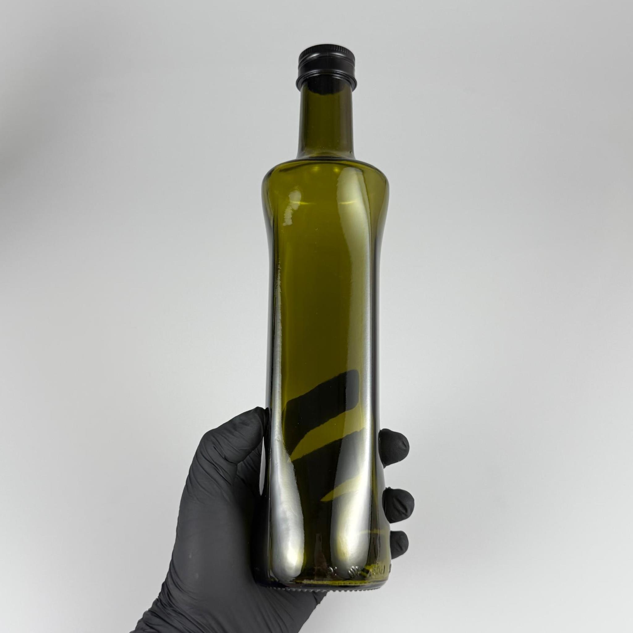 500 CC YEŞİL GEOLİVE CAM ŞİŞE - SİYAH ALÜMİNYUM KAPAKLI - 500 ML OVAL ŞİŞE - GEOLİVE ŞİŞE 500 ML - zeytinyağı için renkli cam şişeleri - Şişecam Stok Kodu: 127050