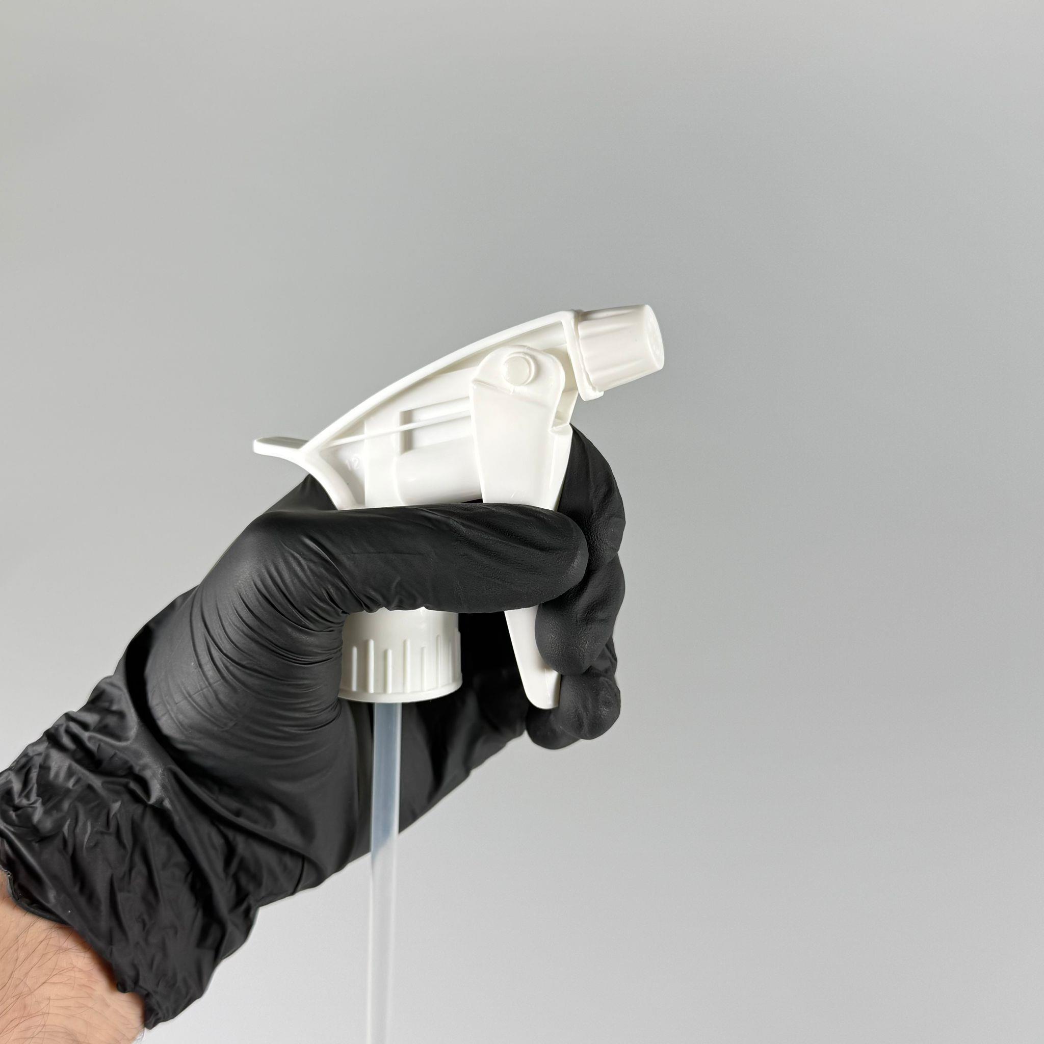 28 MM SPREY BÜYÜK DOZAJLI SPREY - BEYAZ - 28 MM KİMYASALA DAYANIKLI TRİGER SPREY, OTO TEMİZLİK VB İÇİN FISFIS