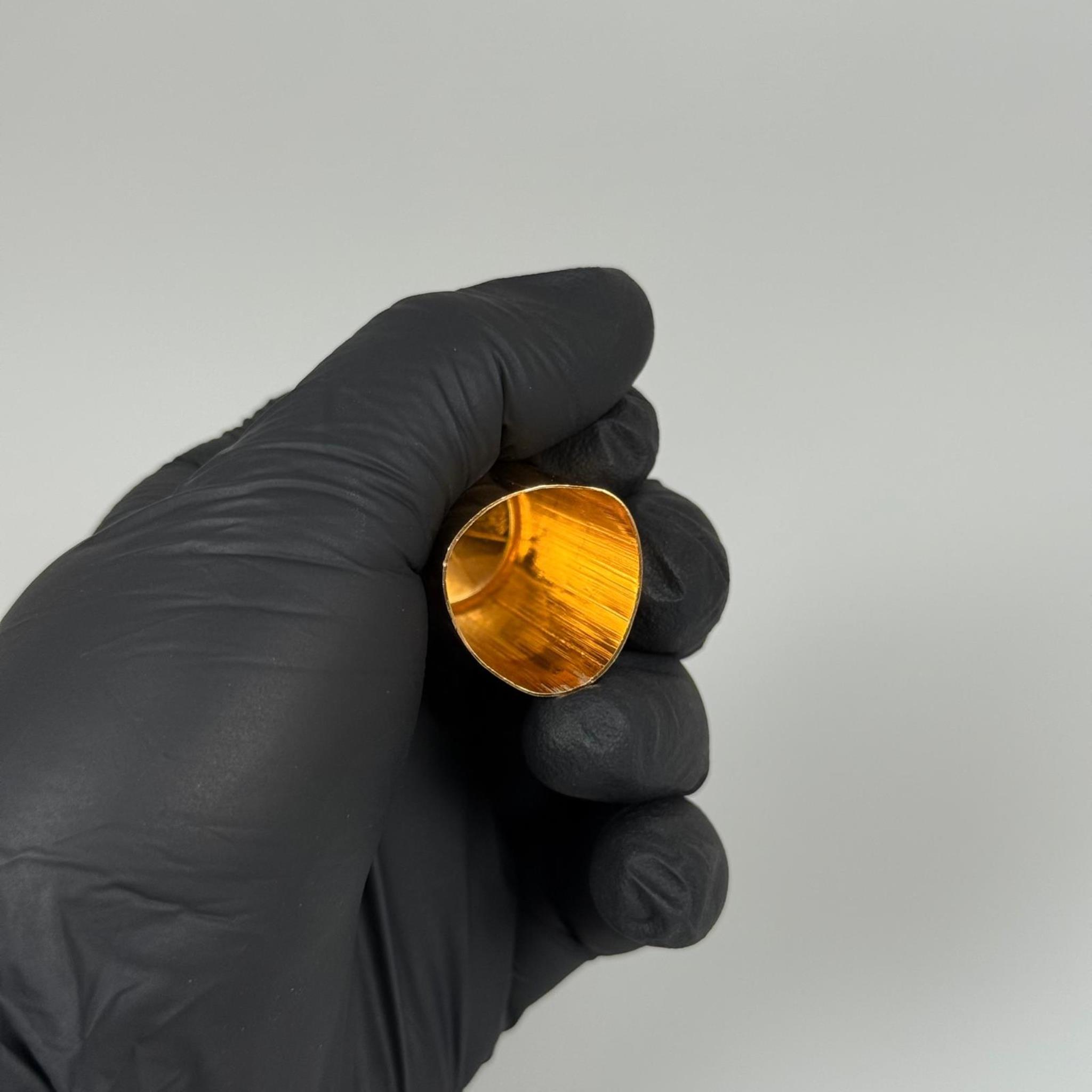 METAL KORUYUCU KAPAK GOLD RENK (18 MM DAMLALIK VE SPREY ÜZERİNE)