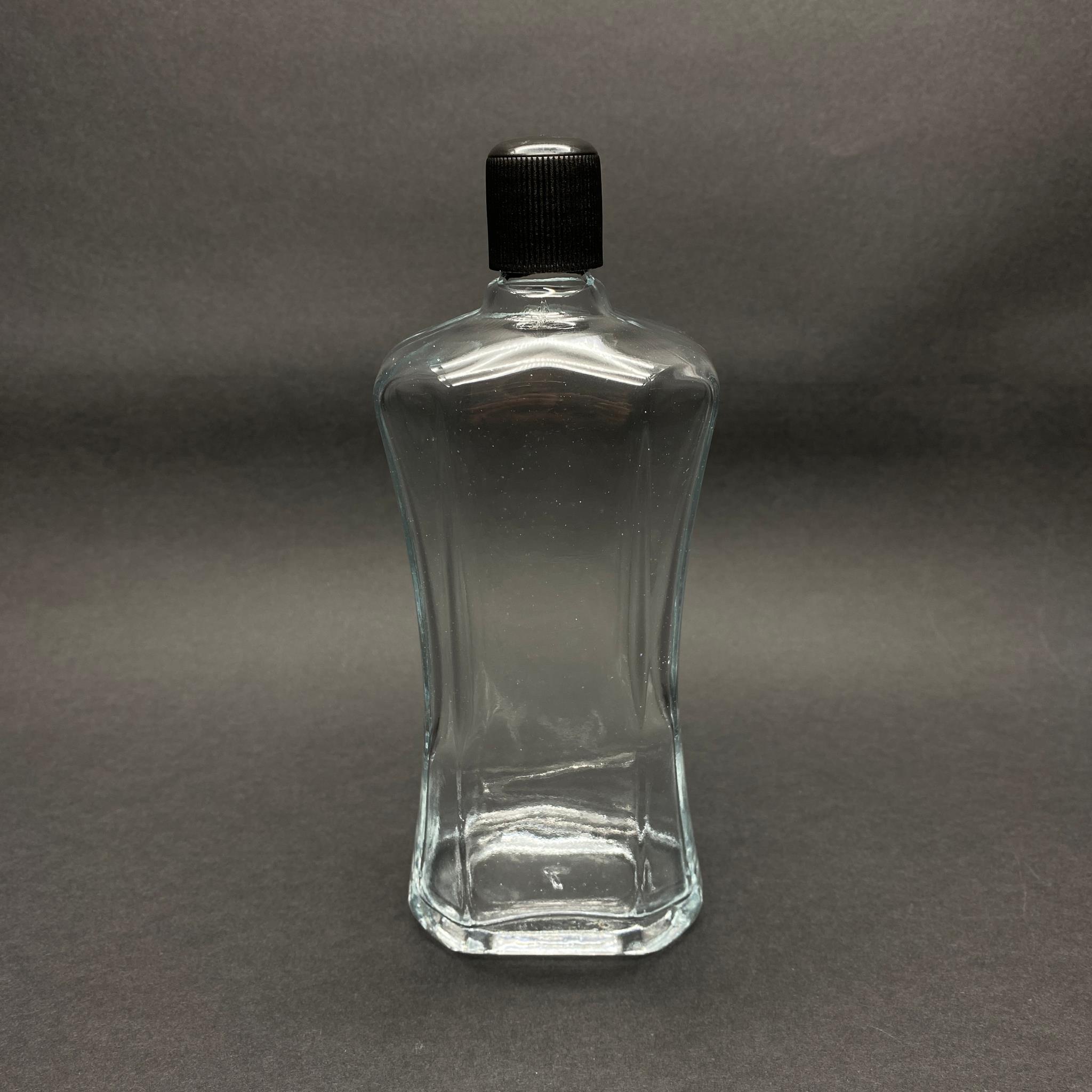 250 CC CAM İNCE BELLİ KOLONYA ŞİŞESİ TIPALI - KAPAKLI - 250 ML İNCE BEL CAM KOLONYA ŞİŞESİ