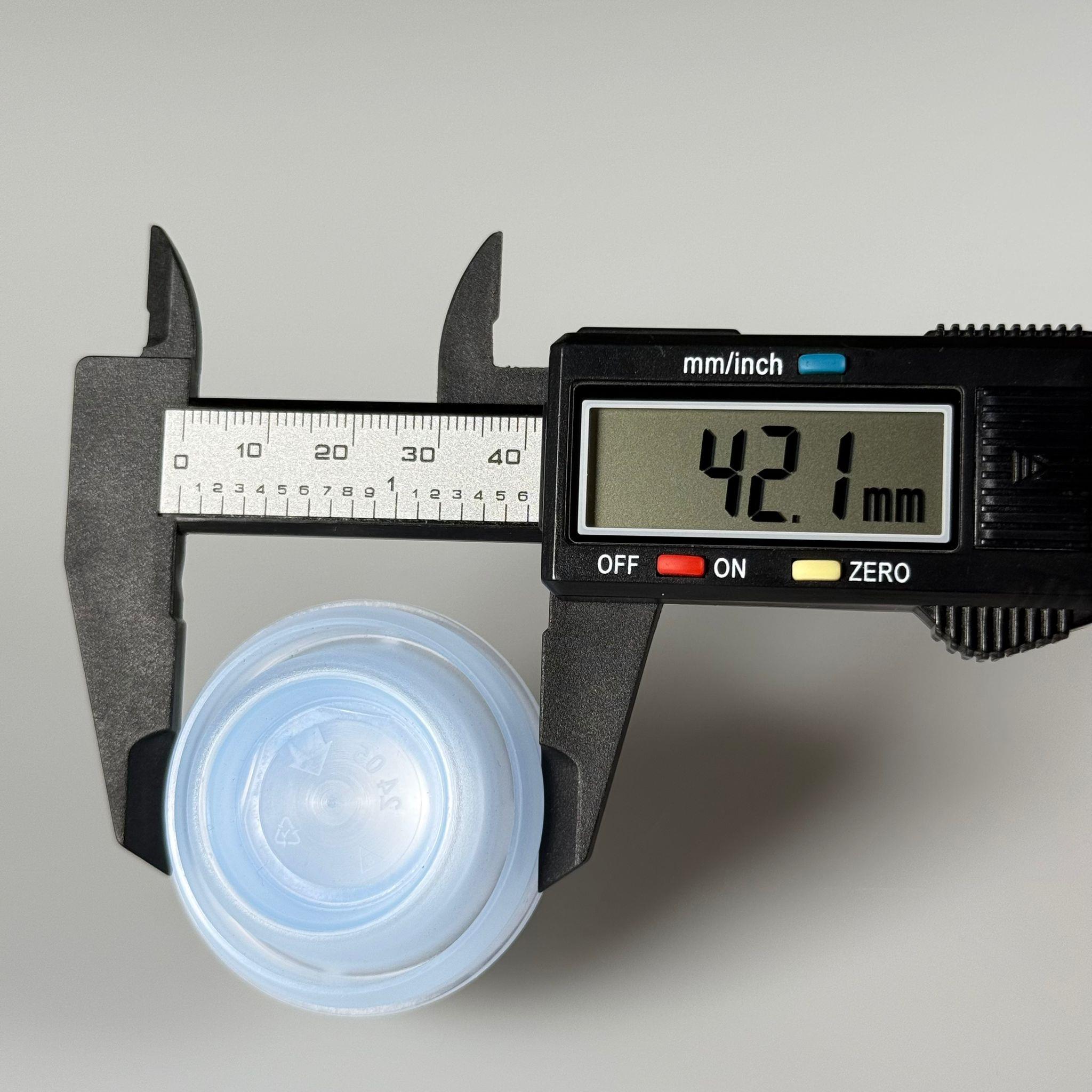 42 MM P2 K CL NATÜREL BEYAZ BERİCAP (SOLVENT VE TİNER TENEKESİ İÇİN) - TENEKE İÇİN PLASTİK KAPAK - YEDEK KİMYASAL TENEKE KAPAĞI - Çakma Metal TENEKE Kapağı