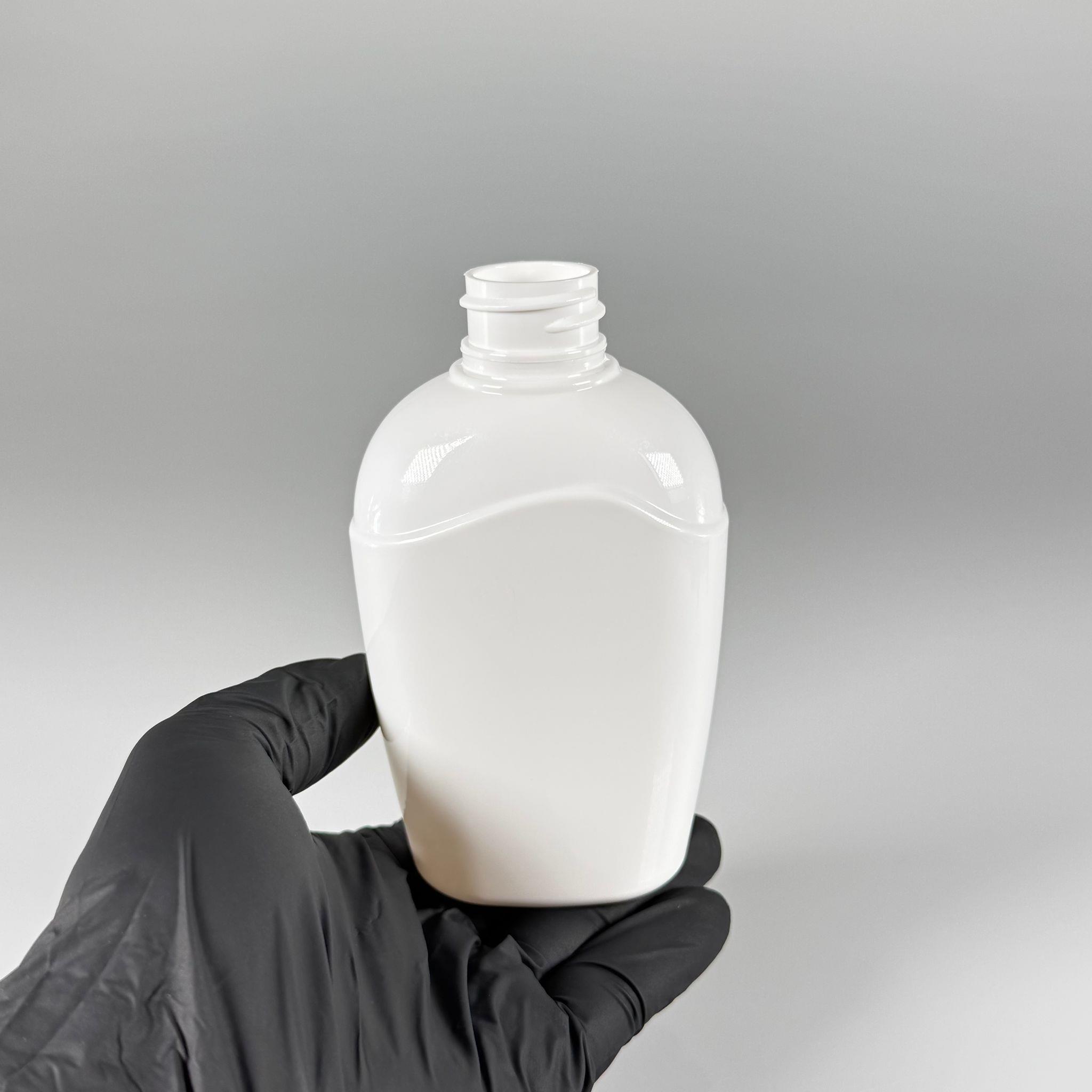 250 CC YASSI TOMBUL BEYAZ ŞAMPUAN ŞİŞESİ KAPAKSIZ (28 AĞIZ) - 250 ML BOŞ ŞAMPUAN ŞİŞESİ