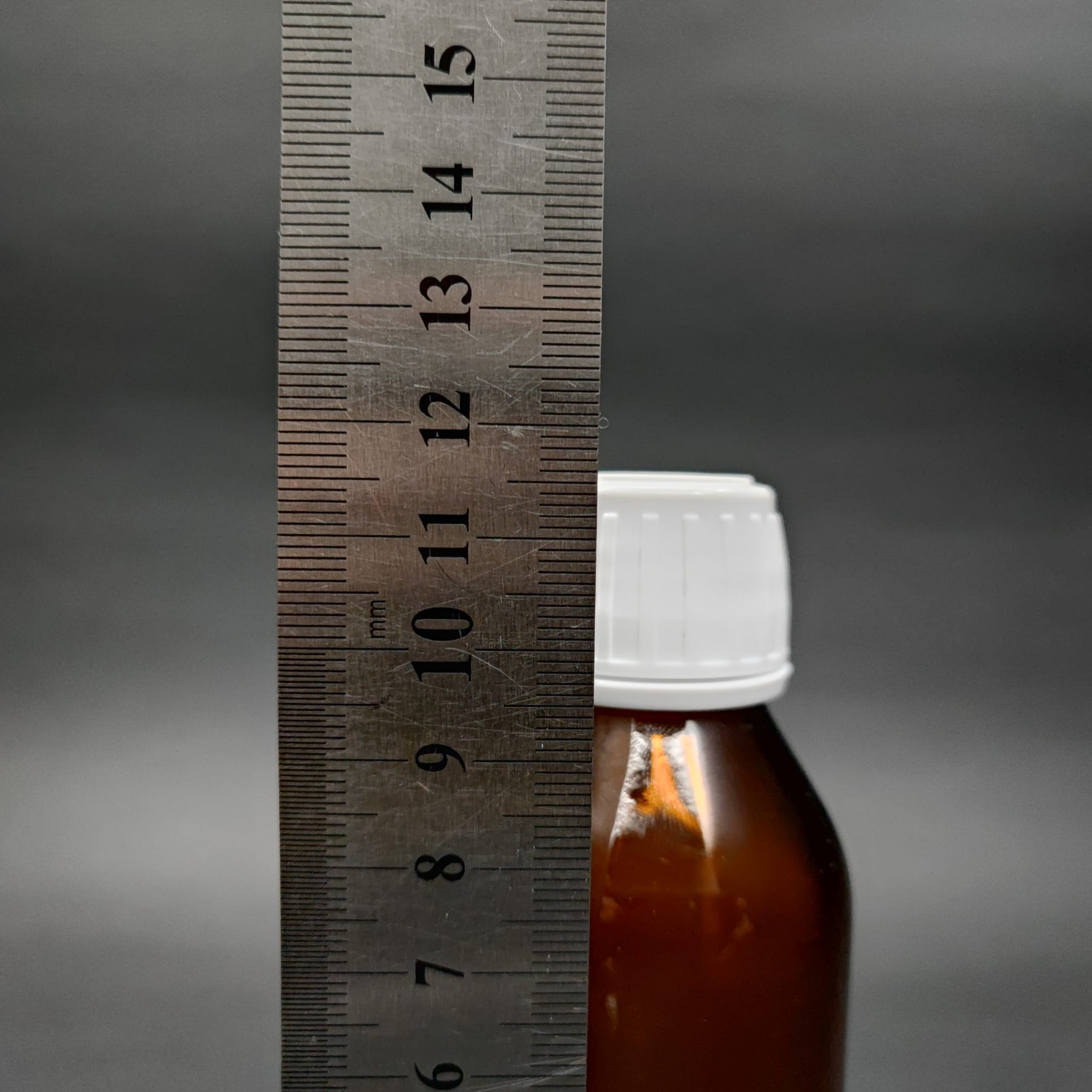 100 ML DOLUMU KOLAY, GENİŞ AĞIZLI İÇTEN DAMLALIKLI ŞİŞE (25 MM AĞIZ)  - 100 CC BEYAZ KİLİTLİ DAMLALIKLI CAM ECZA ŞİŞESİ - AMBER KAHVERENGİ