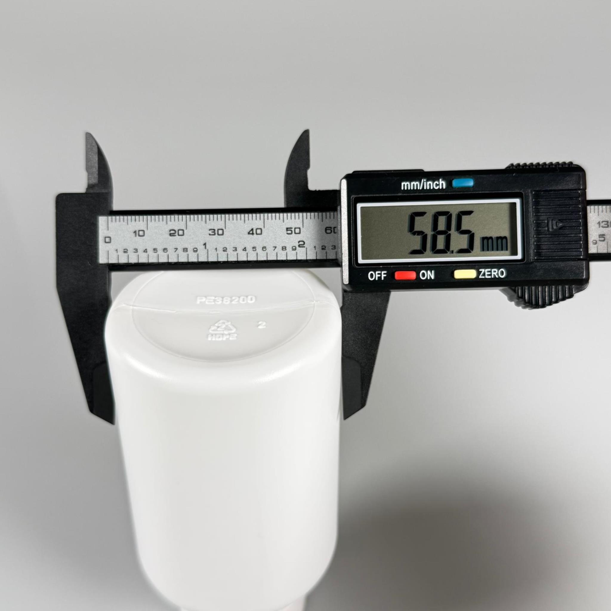 200 CC BEYAZ PE POLİETİLEN TABLET ŞİŞESİ (20 GR) - BEYAZ KAPAKLI - 200 ML KAPSÜL KUTUSU - İLAÇ ŞİŞESİ - MEDİKAL HAP ŞİŞESİ - FARMASÖTİK KAVANOZ