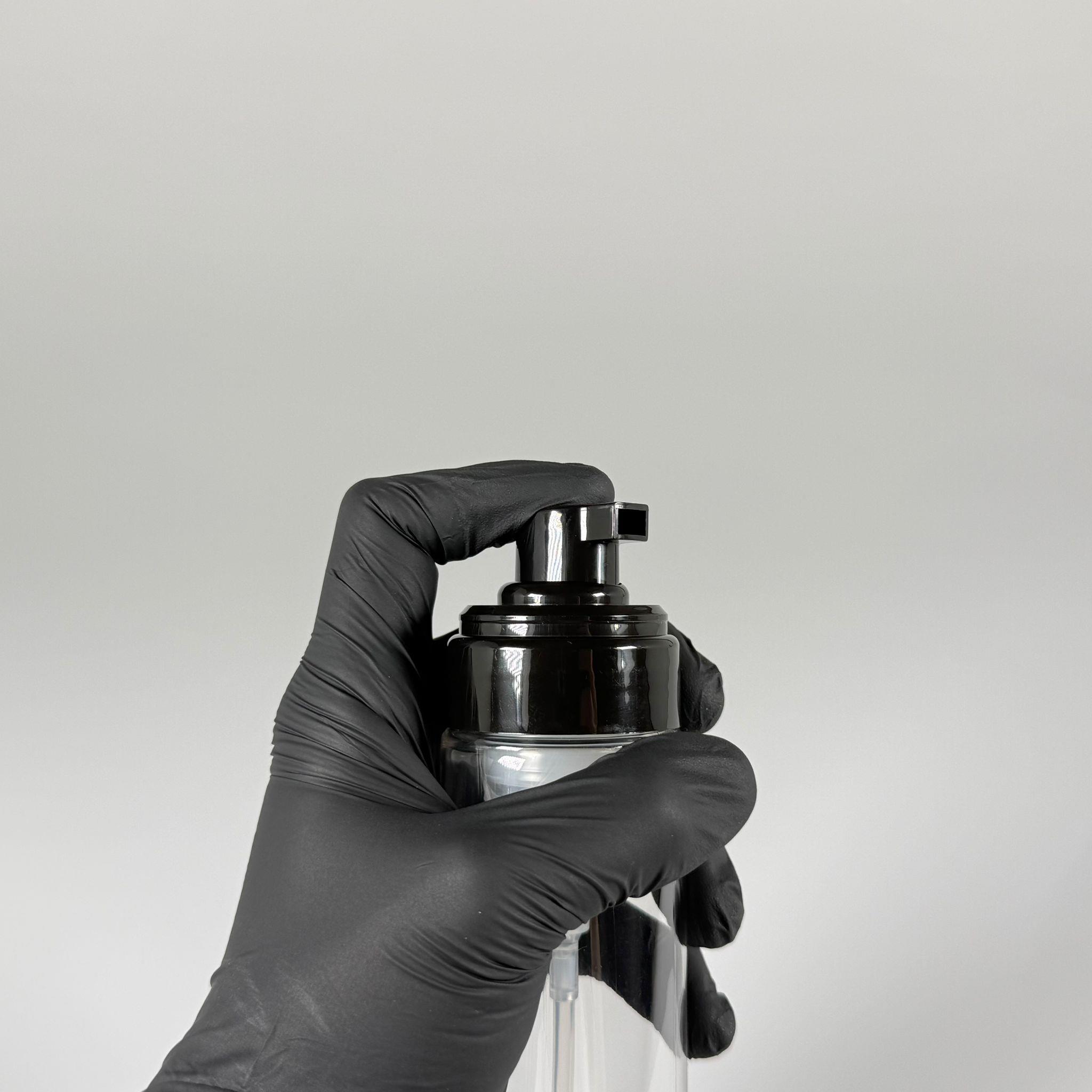 200 CC KÖPÜK YAPICI POMPALI ŞİŞE - ŞEFFAF - SİYAH KÖPÜK POMPALI BEYAZ ŞİŞE - 200 ML ŞİŞE KÖPÜK POMPASI