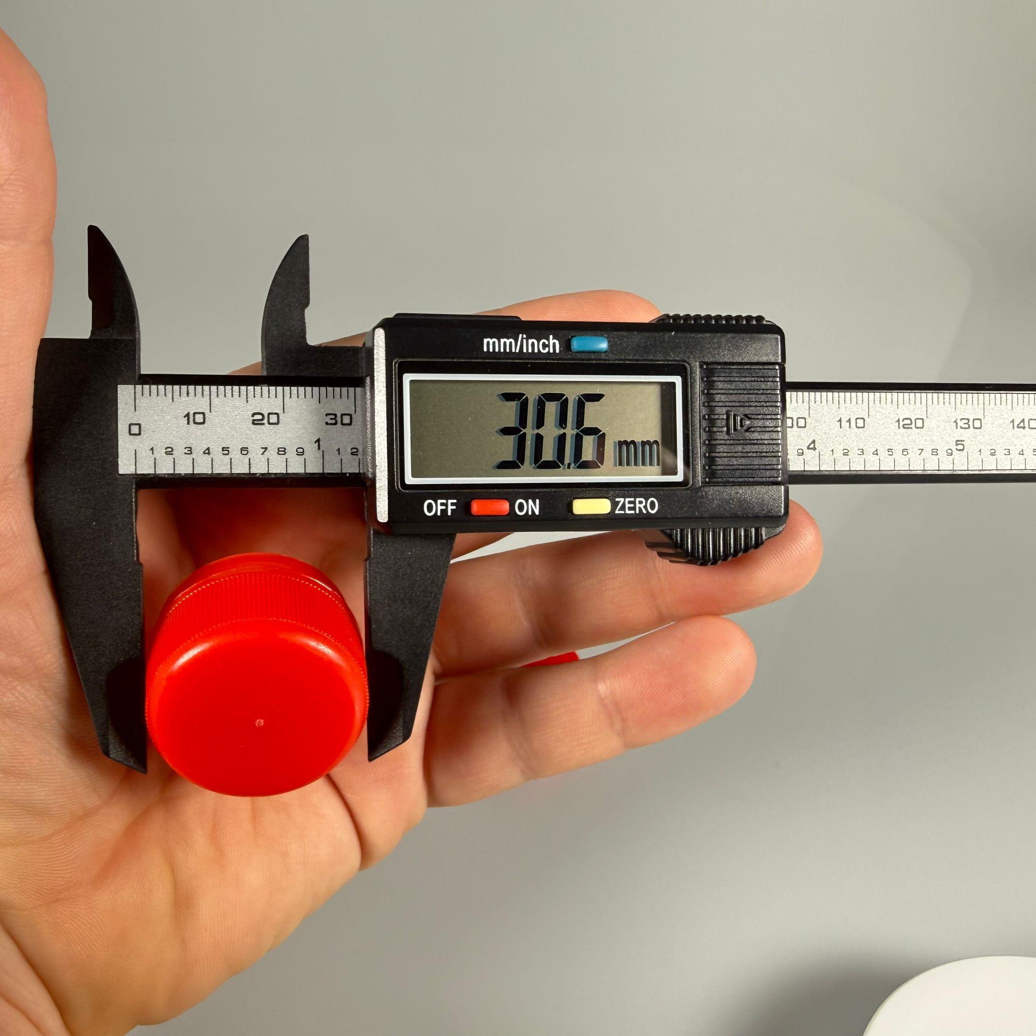 28 MM MEŞRUBAT KAPAĞI KIRMIZI - PCO UZUN KİLİTLİ - KOLA VE MEŞRUBAT ŞİŞELERİ İÇİN PLASTİK KAPAK - DS28 bericap kapak