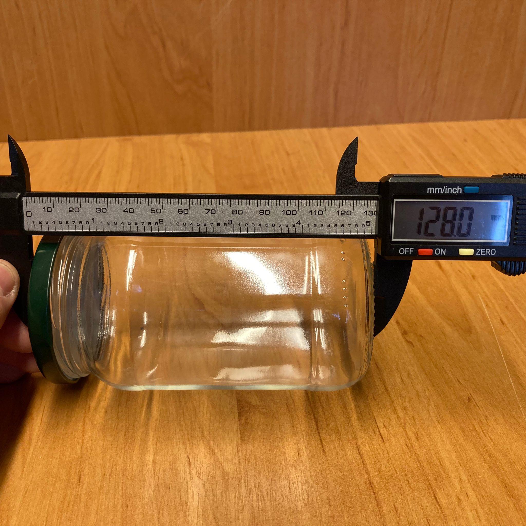 380 CC STANDART KAVANOZ - YEŞİL METAL KAPAKLI - 380 ML CAM KAVANOZ
